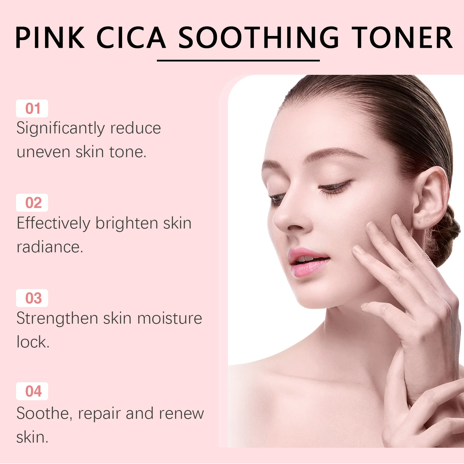 Repair Toner 100ml Hydrating Soothing Face Essence with Niacinamide & Centella Asiatica 5 repair toner hydrating soothing face essence 100ml cih q59n5wv9 desc 5