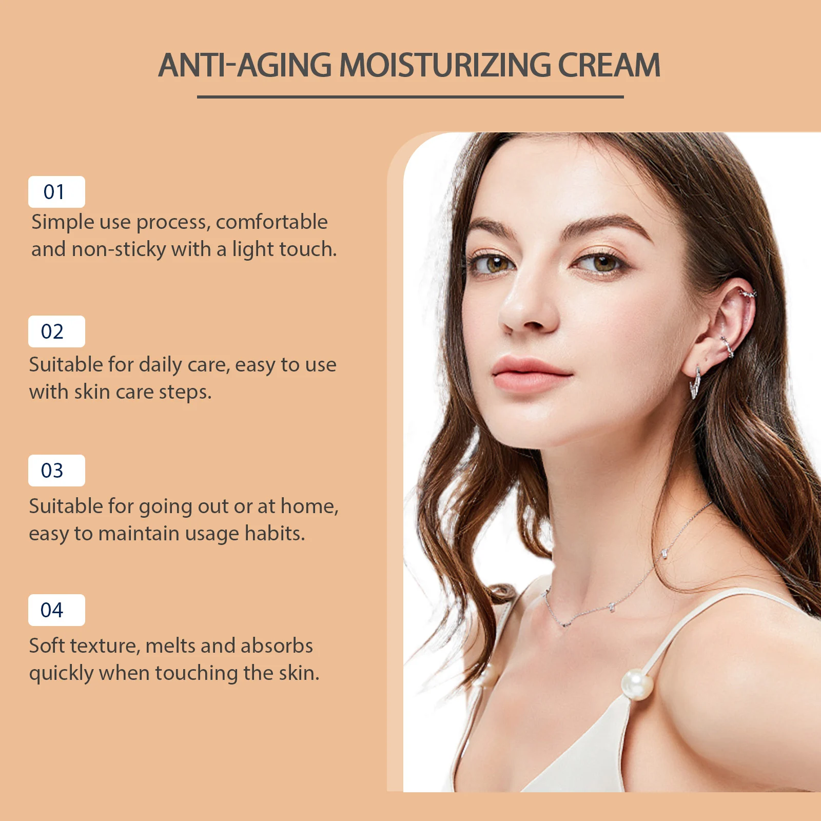 Viareline Retinol Anti-Aging Moisturizing Cream - Hydrates & Reduces Wrinkles 7 retinol anti aging moisturizing cream der 2ds92j8x desc 7
