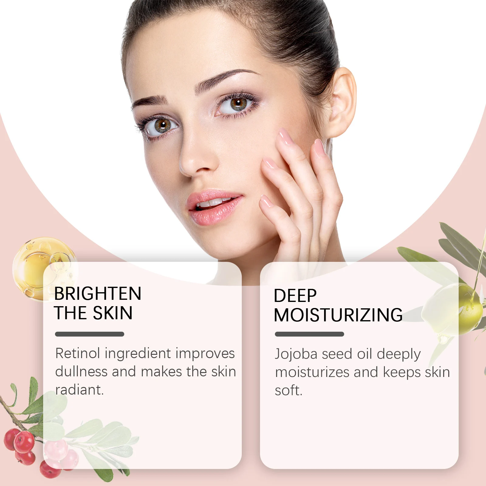 Retinol Cream 30g with Arbutin & Vitamin C, Anti-Aging, Brightening, Deep Moisturizing Face Cream 6 retinol cream 30g anti aging brightening cih ten4an9k desc 6