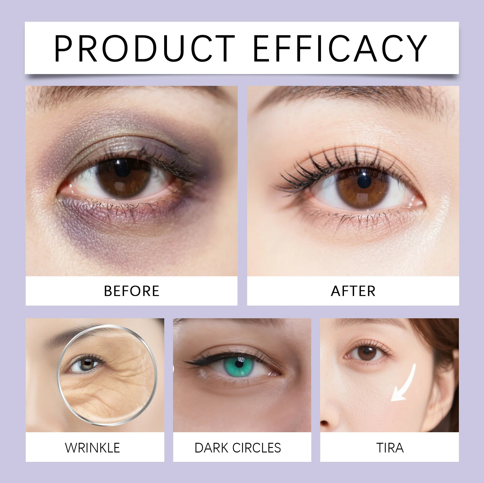 Viareline Retinol Eye Cream for Puffiness & Fine Lines, Dark Circles, Deep Hydration 12 retinol eye cream der xqevxsdk desc 12