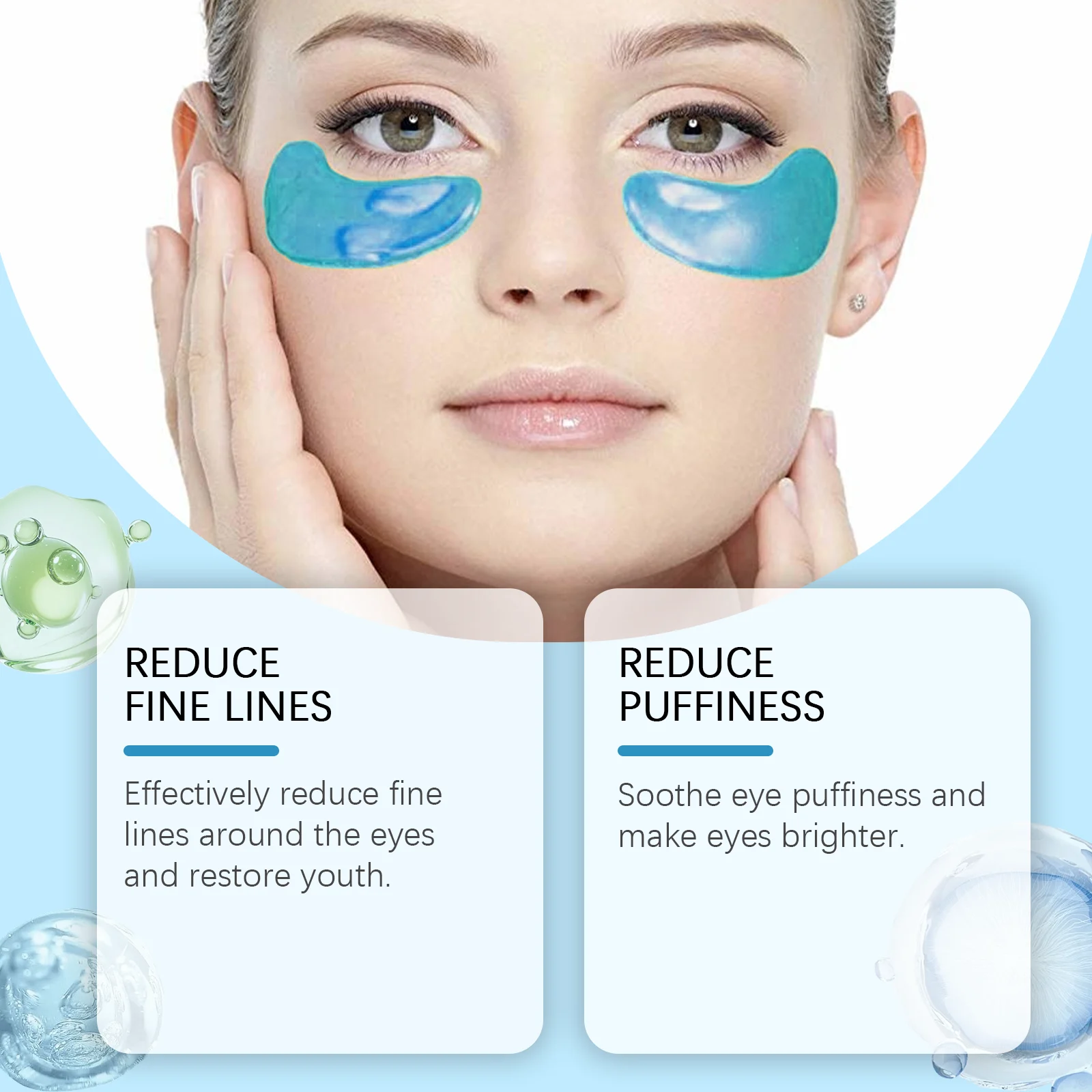 Retinol Eye Mask Patches Hydrating Under Eye Care Hydrogel Gel Pads for Wrinkles & Dark Circles 11 retinol eye mask patches hydrating under eye care hydrogel cih gmq7gdez desc 11