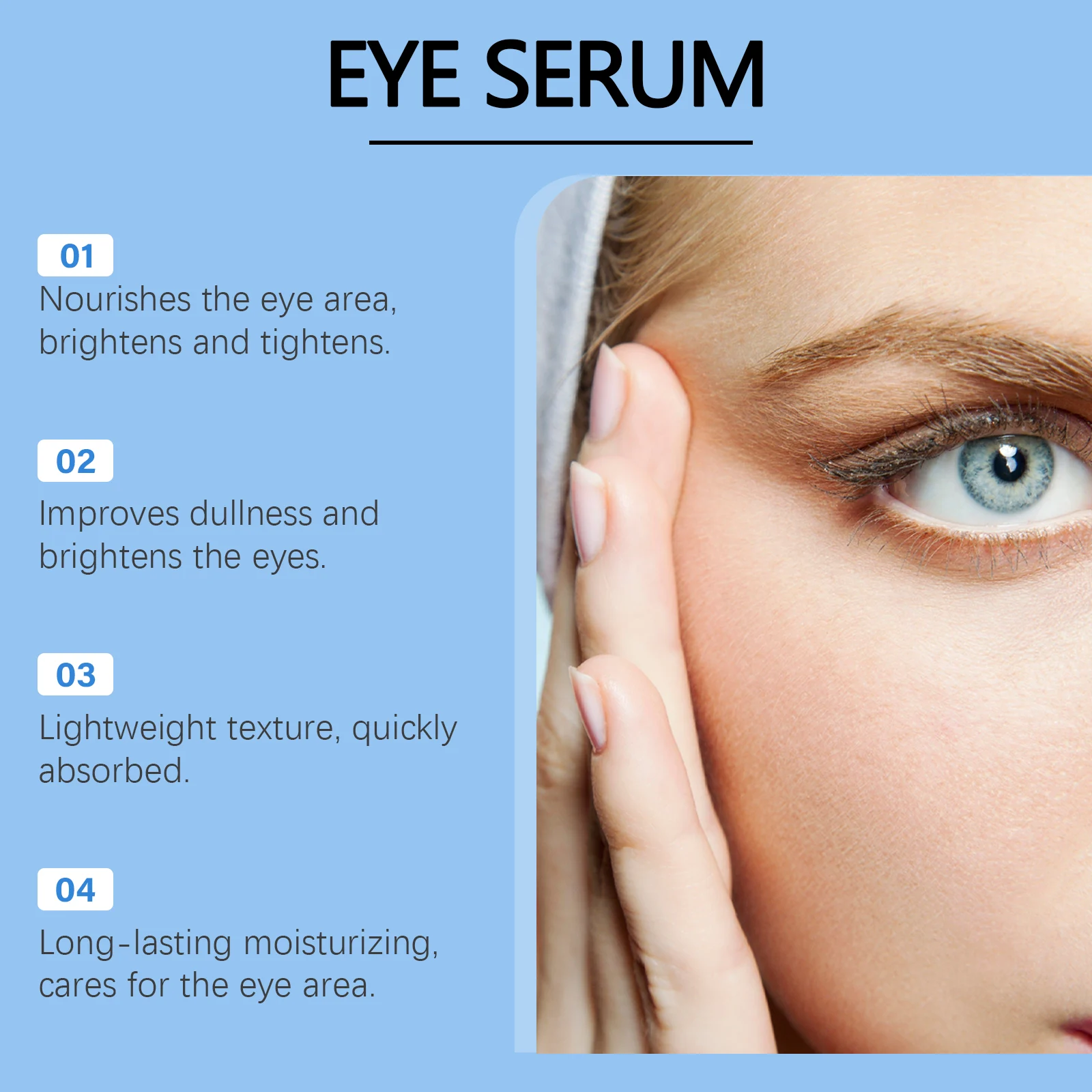 Retinol Eye Serum with Coffee Extract 20g - Reduces Dark Circles, Puffiness & Wrinkles 6 retinol eye serum coffee extract 20g cih a59rfp3s desc 6