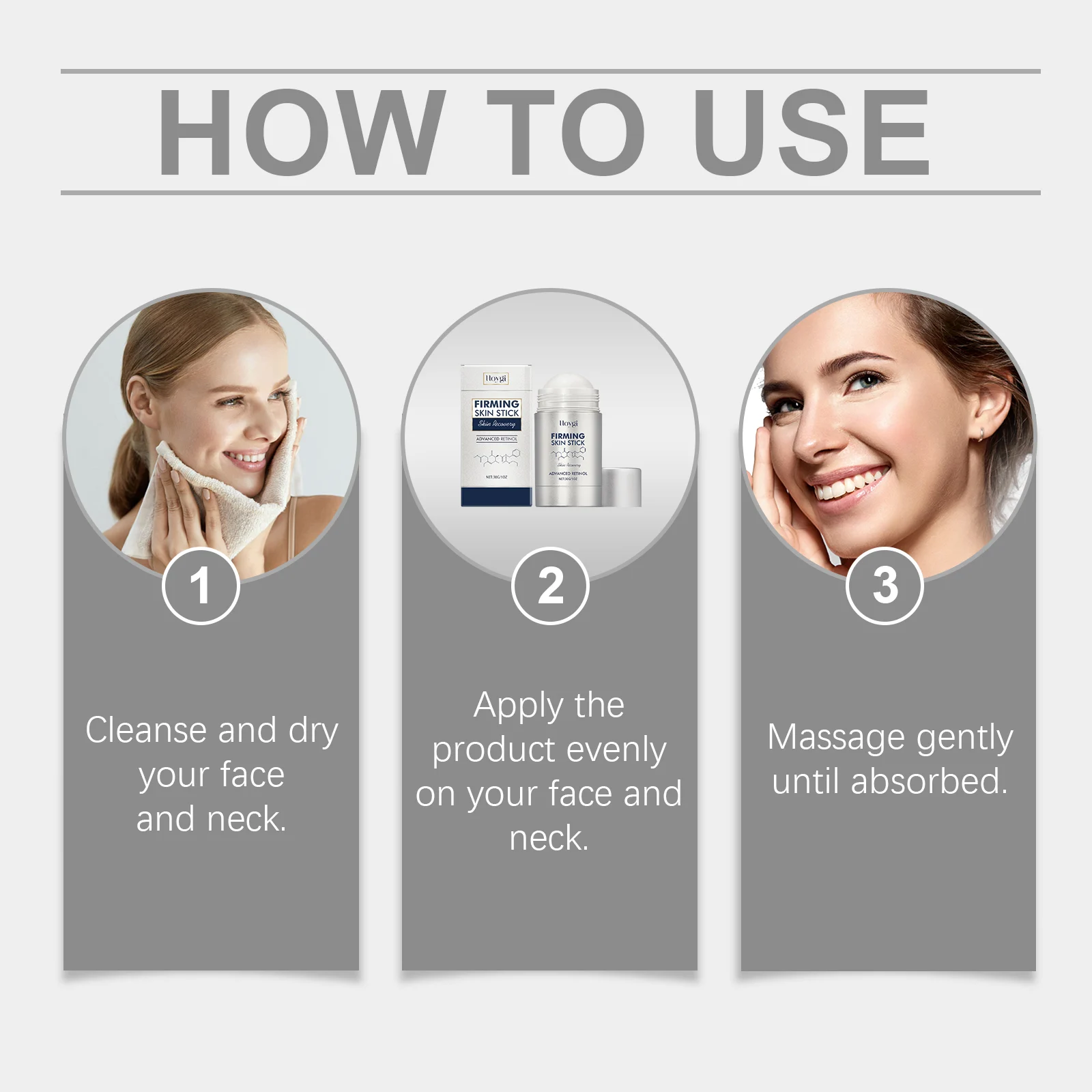 Retinol Firming Skin Stick 30g for Face and Neck Anti-Aging Wrinkle Reduction 4 retinol firming skin stick 30g cih 26q55hty desc 4