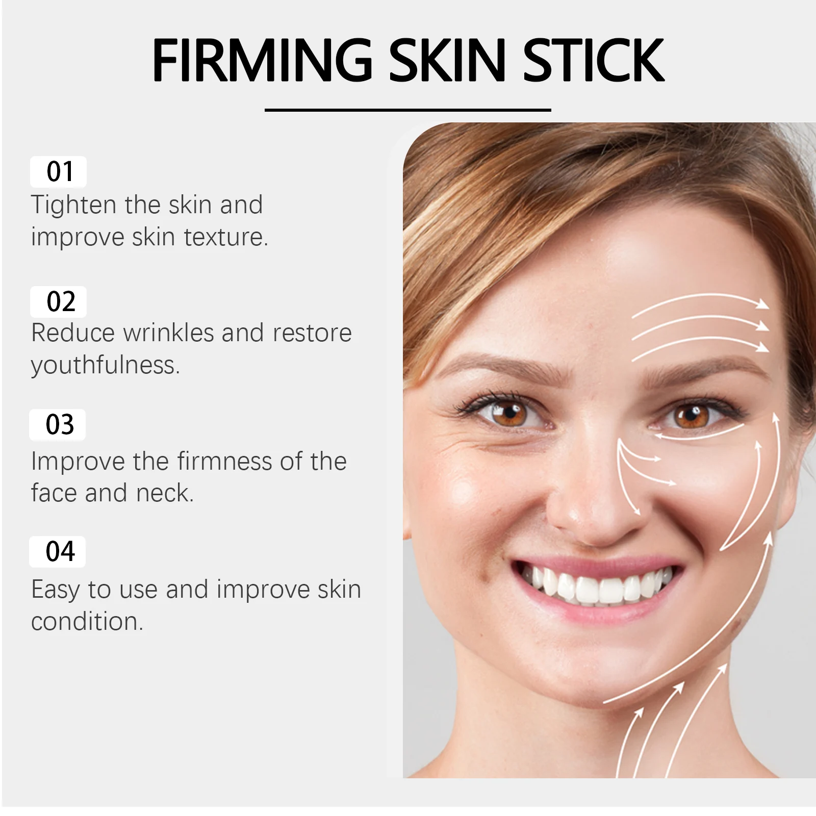 Retinol Firming Skin Stick 30g for Face and Neck Anti-Aging Wrinkle Reduction 5 retinol firming skin stick 30g cih 26q55hty desc 5