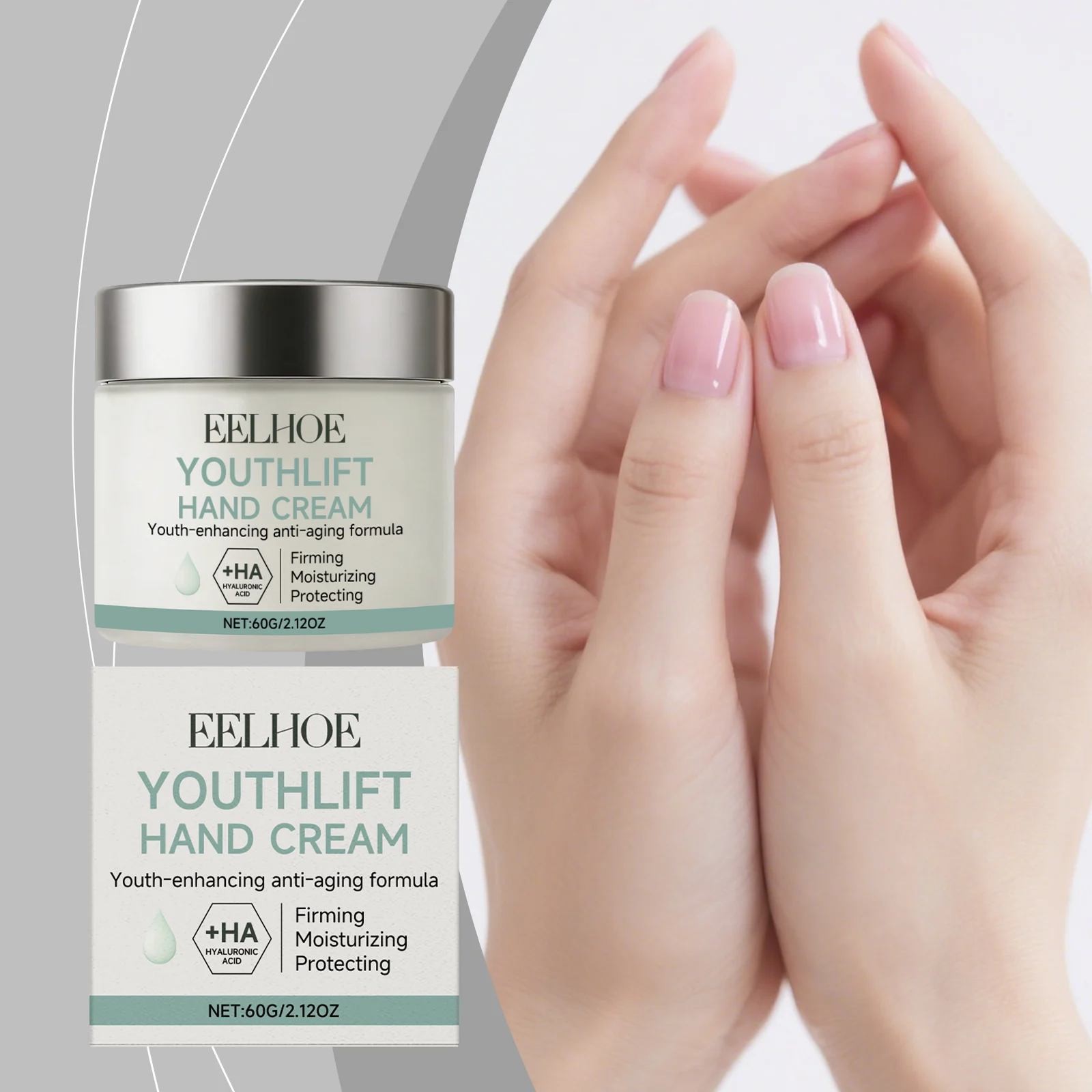 Retinol Hand Cream with Hyaluronic Acid for Anti-Aging, Moisturizing & Firming, 60g 2 retinol hand cream with hyaluronic acid 60g der 59ujhd7q desc 2
