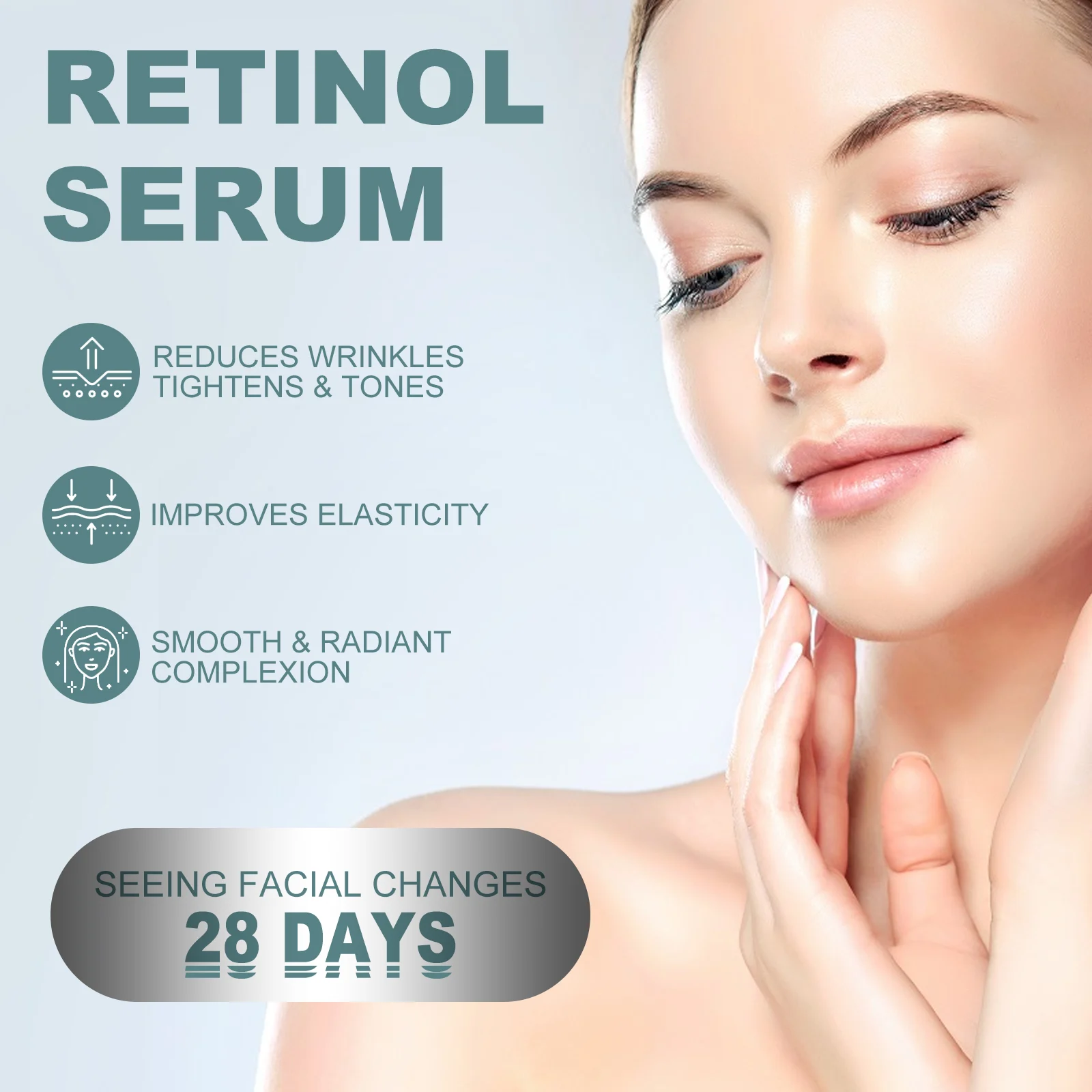 Retinol Serum 20ml for Wrinkles, Dark Spots & Dullness - Skin Brightening & Anti-Aging Treatment 5 retinol serum 20ml wrinkle dark spot treatment cih z9c785j9 desc 5