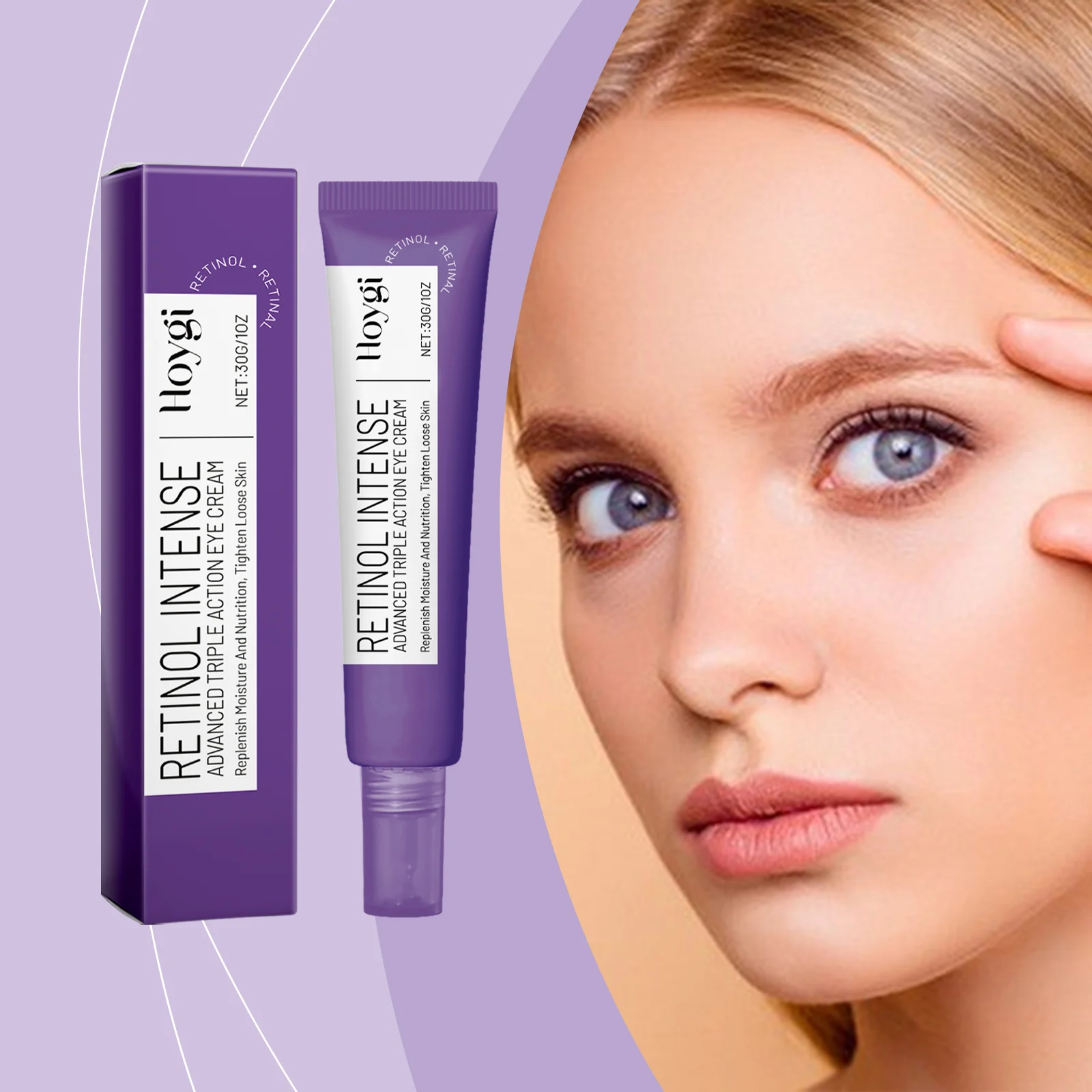 Retinol Triple Action Eye Cream 30g Anti-Wrinkle Firming Dark Circle Treatment 2 retinol triple action eye cream 30g cih q5nbsarh desc 2