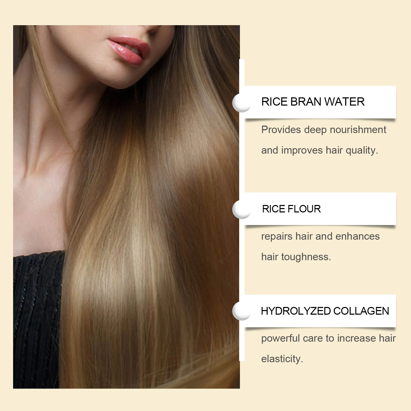 Rice Water Hair Oil 30ml for Split Ends Repair, Frizz Control, and Shine Enhancement 5 rice water hair oil 30ml cih mxcg3k9p desc 5