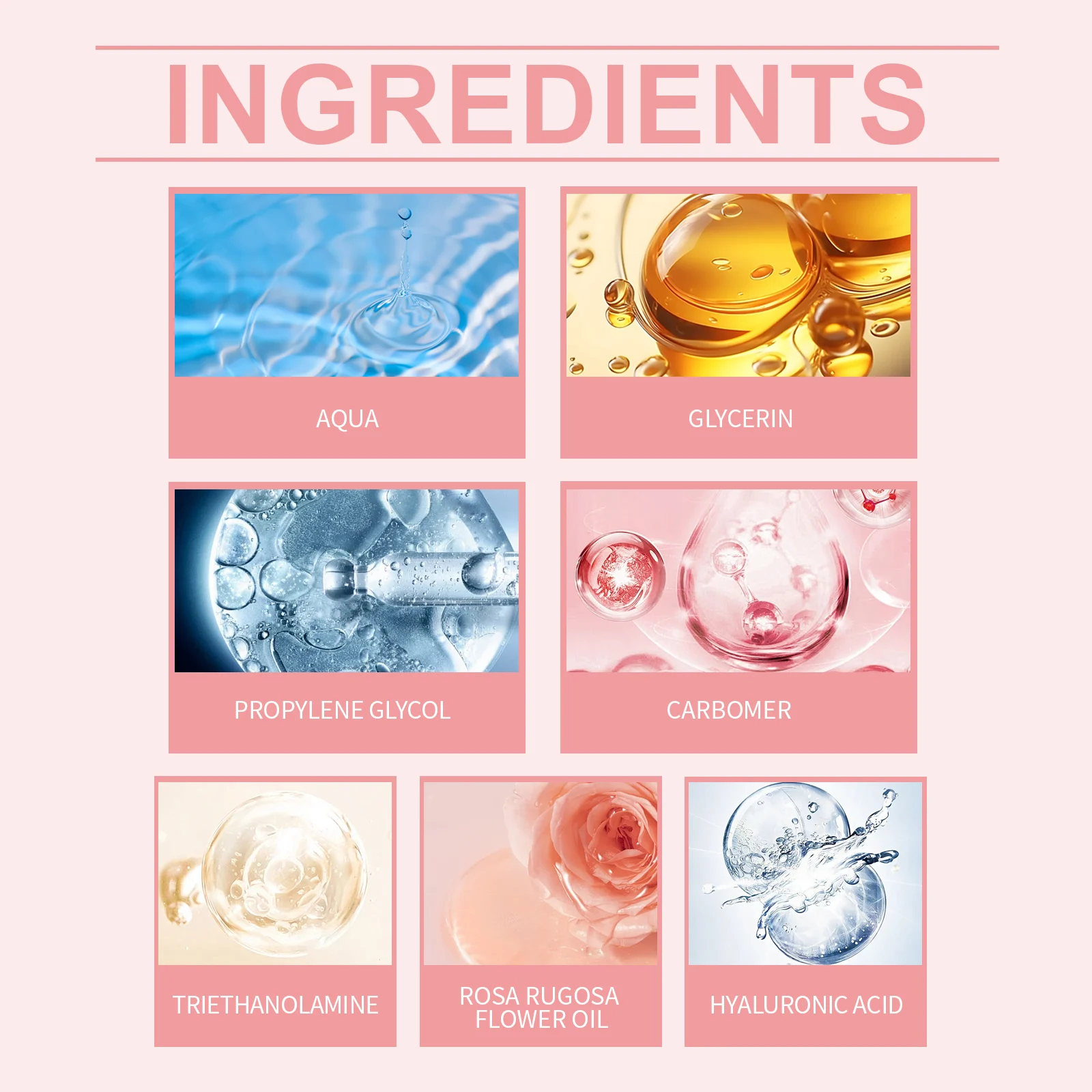 Rose Facial Serum Peptide Moisturizing Brightening Nourishing Skin Repair 3 rose facial serum peptide moisturizing brightening cih nfmvhuky desc 3