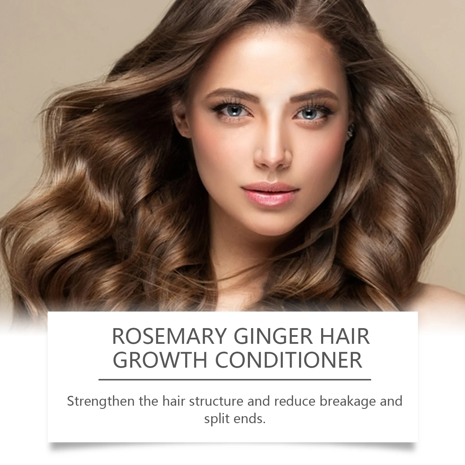 Rosemary Ginger Hair Conditioner for Dry Damaged Hair Repair Frizz Control Smoothing 100ml 7 rosemary ginger hair conditioner 100ml cih t5ympfkd desc 7