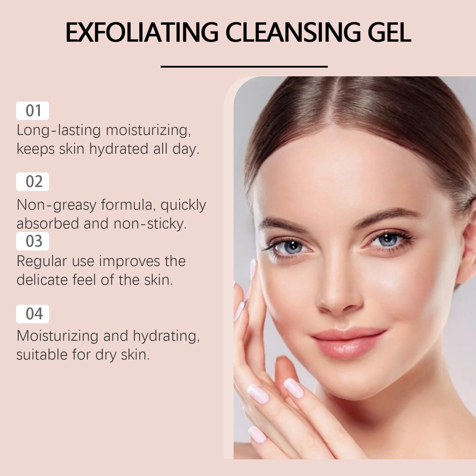 Hoygi Salicylic Acid Exfoliating Cleansing Gel with Peach Extract for Smooth Skin 8 salicylic acid exfoliating gel cih 434h2cqh desc 8