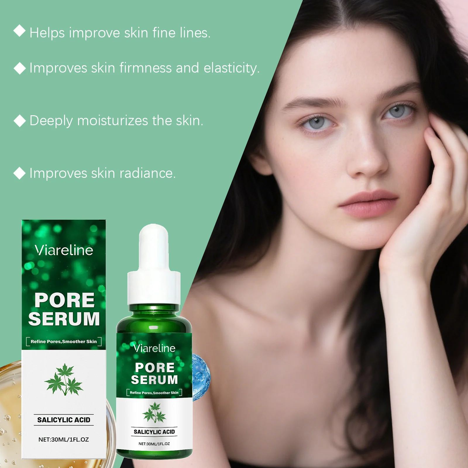 Salicylic Acid Serum 30ml Gentle Pore Refining Moisturizing Essence for Multiple Skin Types 9 salicylic acid serum 30ml gentle pore refining essence der fa5vtw9r desc 9