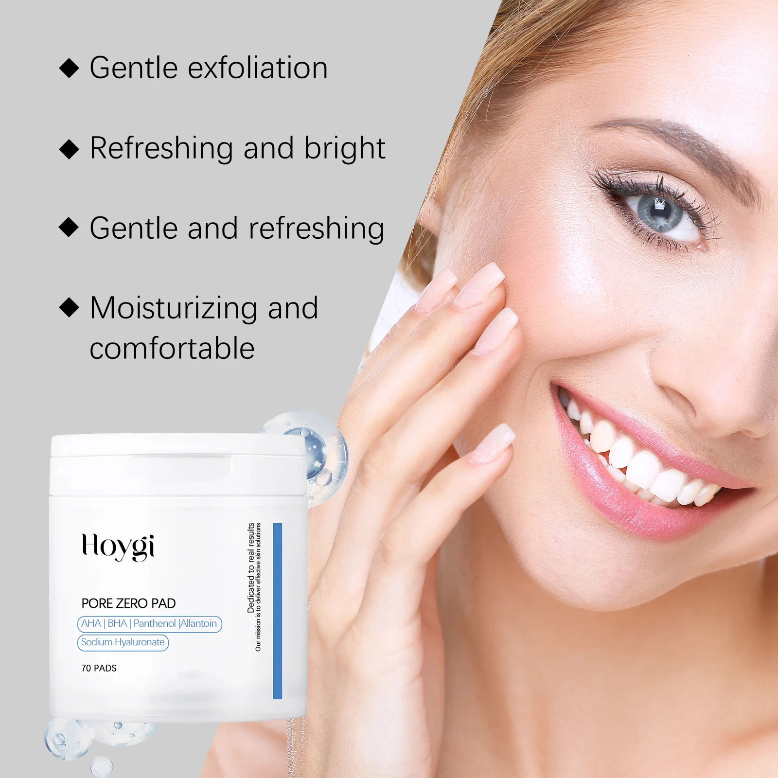 Salicylic Acid Toner Pads 70 Pads for Gentle Exfoliation, Pore Cleansing & Brightening 5 salicylic acid toner pads 70 pads der j5ytpyq7 desc 5