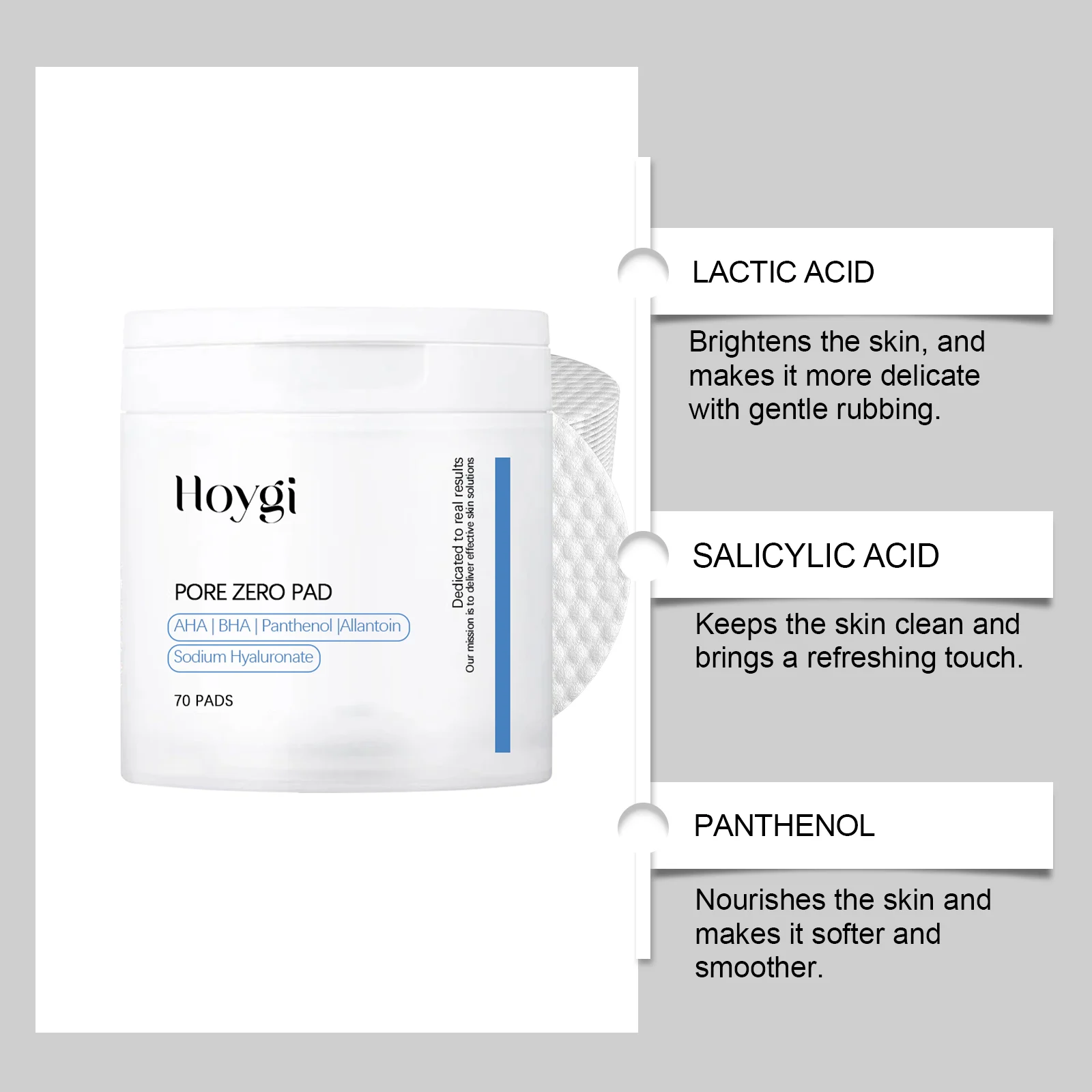 Salicylic Acid Toner Pads 70 Pads for Gentle Exfoliation, Pore Cleansing & Brightening 8 salicylic acid toner pads 70 pads der j5ytpyq7 desc 8