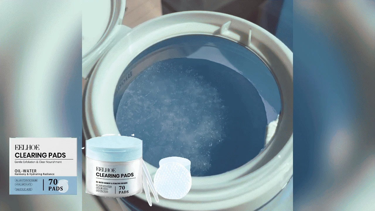 Salicylic Acid Toner Pads for Deep Hydration & Gentle Exfoliation, 70 Pads Set 1 salicylic acid toner pads hydration exfoliation der p7rvz38u desc 1