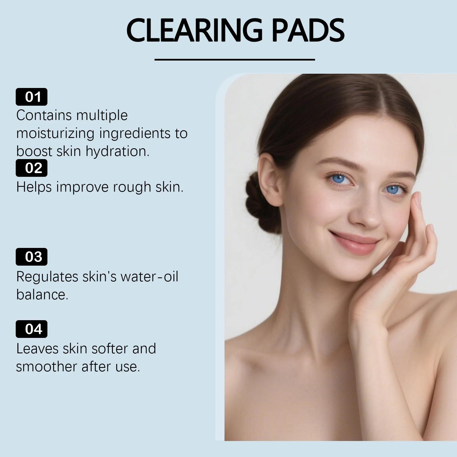 Salicylic Acid Toner Pads for Deep Hydration & Gentle Exfoliation, 70 Pads Set 11 salicylic acid toner pads hydration exfoliation der p7rvz38u desc 11