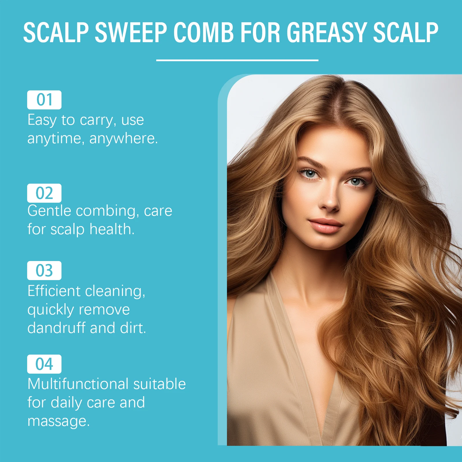 Scalp Massage Comb for Greasy Hair Deep Cleansing Dandruff Removal Scalp Exfoliator 10 scalp massage comb greasy hair deep cleansing dandruff removal cih 376denhw desc 10