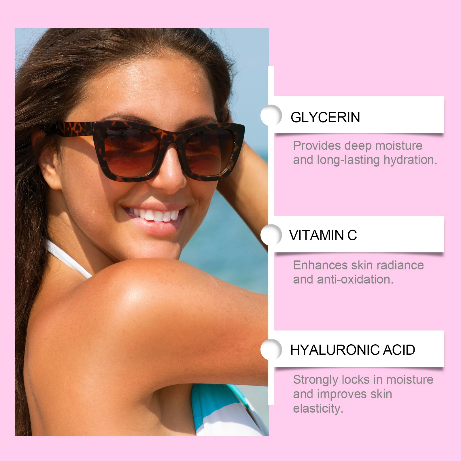 Self Tan Gel 100ml for Glowing Wheat-Colored Skin with Hyaluronic Acid & Vitamin C 9 self tan gel moisturizing 100ml hyaluronic acid vitamin c cih b75ds5n3 desc 9