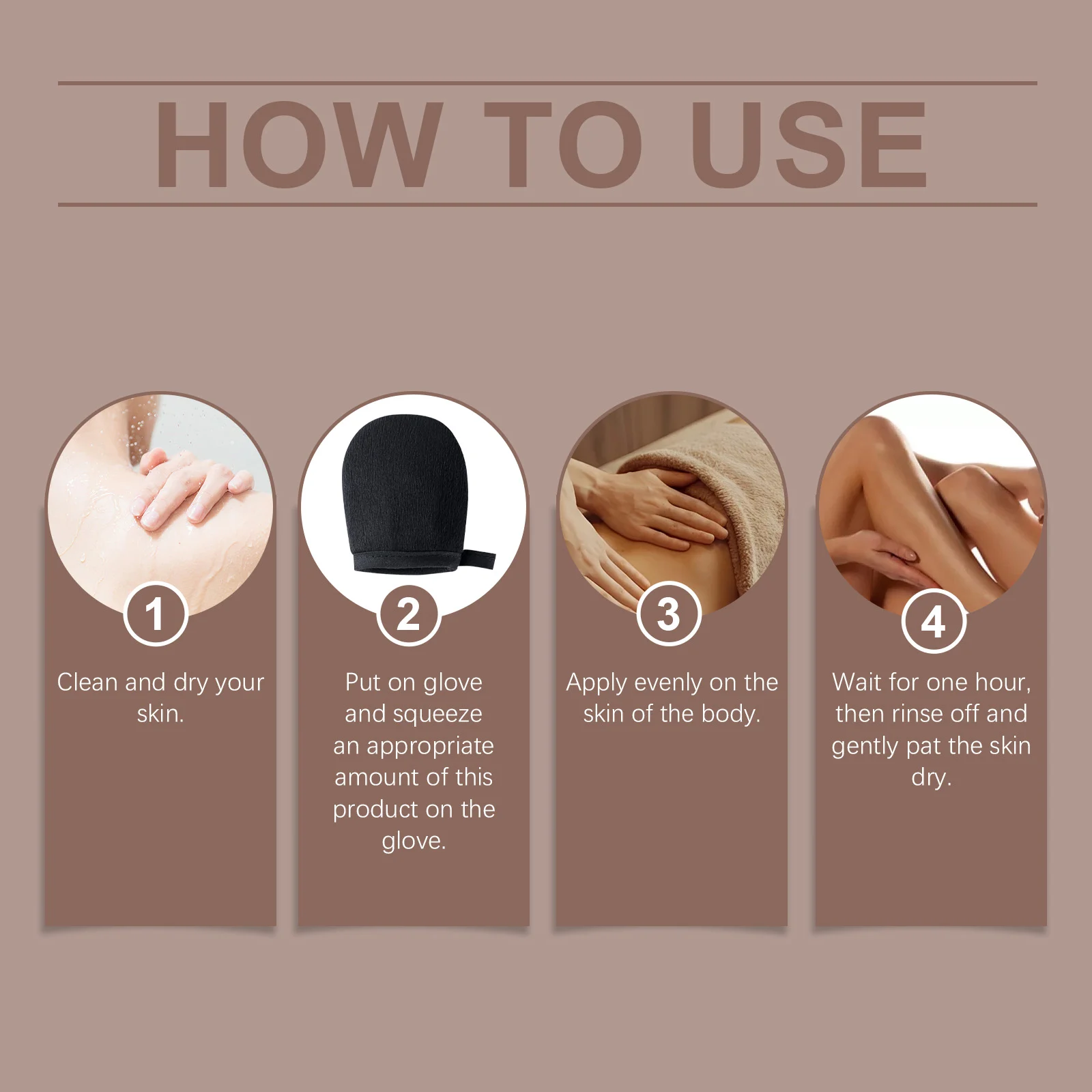 Self Tanner Mousse Buildable Tanning Foam 100ml with Glove for Natural Glow 4 self tanner mousse buildable tanning foam 100ml with glove cih 2rdejs5z desc 4