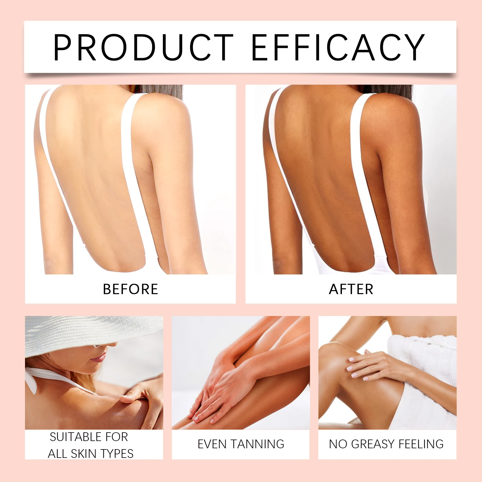 Self Tanning Cream 100g Deep Moisturizing for Even Bronze Glow Rapid Tanning 8 self tanning cream 100g deep moisturizing cih j8g4k37w desc 9