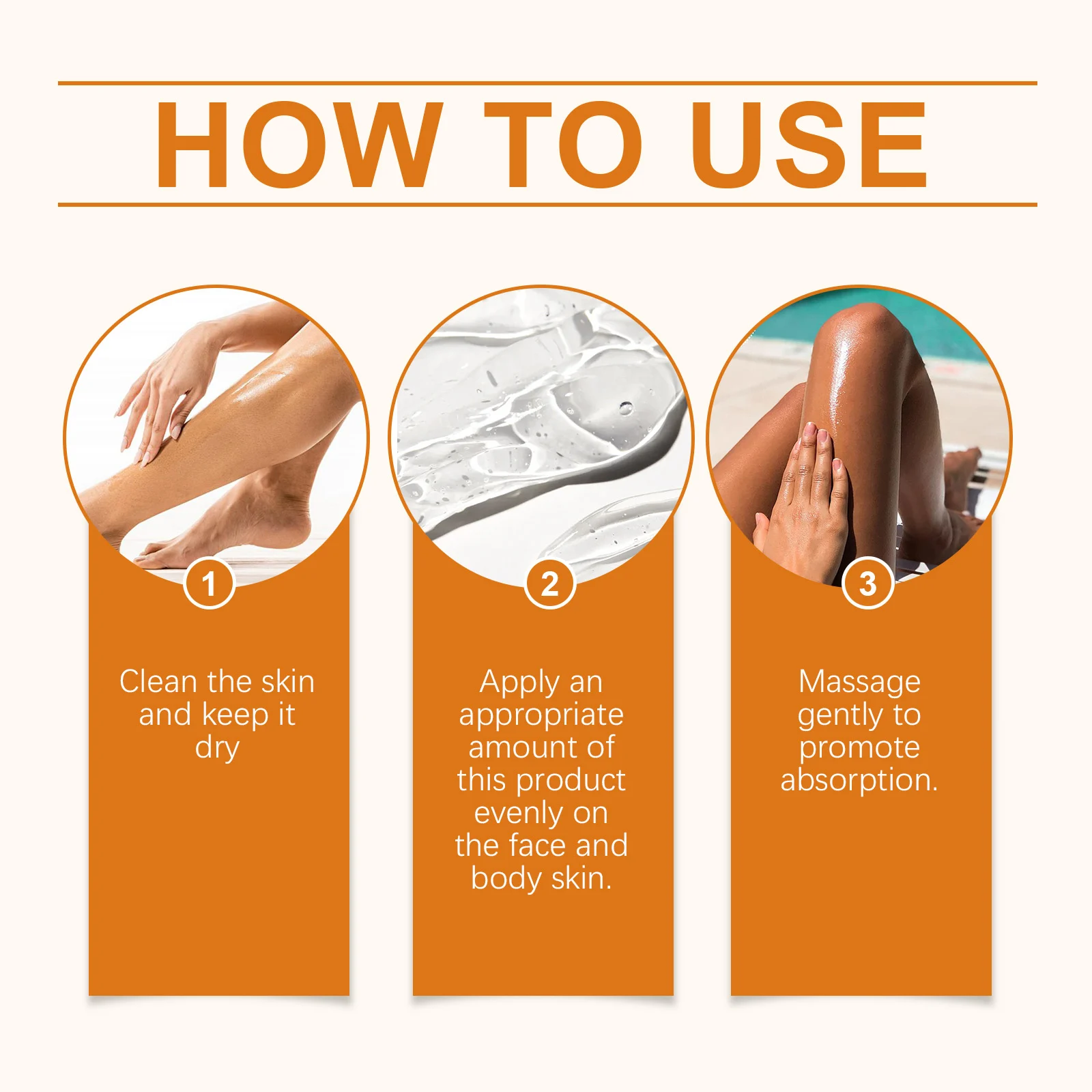 OceAura Self Tanning Drops for Face and Body - Natural Glow, Deep Moisturizing 4 self tanning drops cih shyk3hwu desc 4