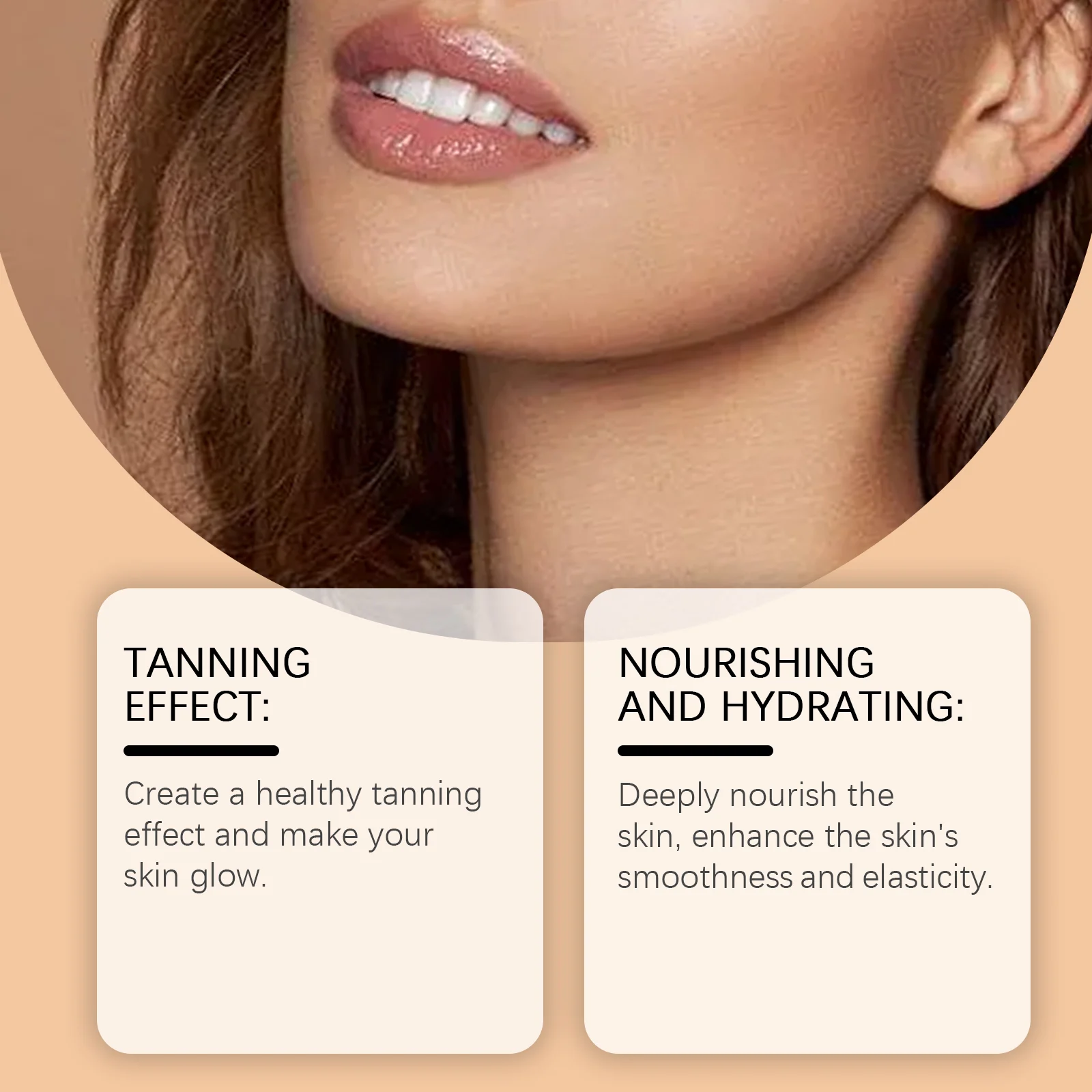 Hoygi Self-Tanning Face Serum with Coconut Oil for Even Skin Tone & Healthy Glow 7 self tanning face serum cih hb4stwxb desc 7