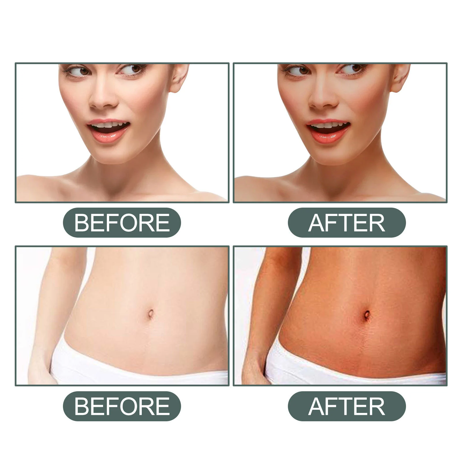 Self-Tanning Firming Cream 30ml - Sunless Tanning Moisturizer with Hyaluronic Acid & Carrot Seed Oil for Glowing Skin 7 self tanning firming cream 30ml cih ye3tecdp desc 7