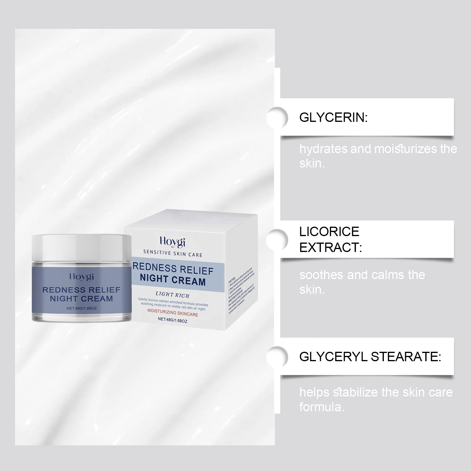 Sensitive Skin Night Cream Redness Relief Soothing Moisturizer 48g 5 sensitive skin night cream redness relief soothing moisturizer 48g cih q9szcqve desc 5