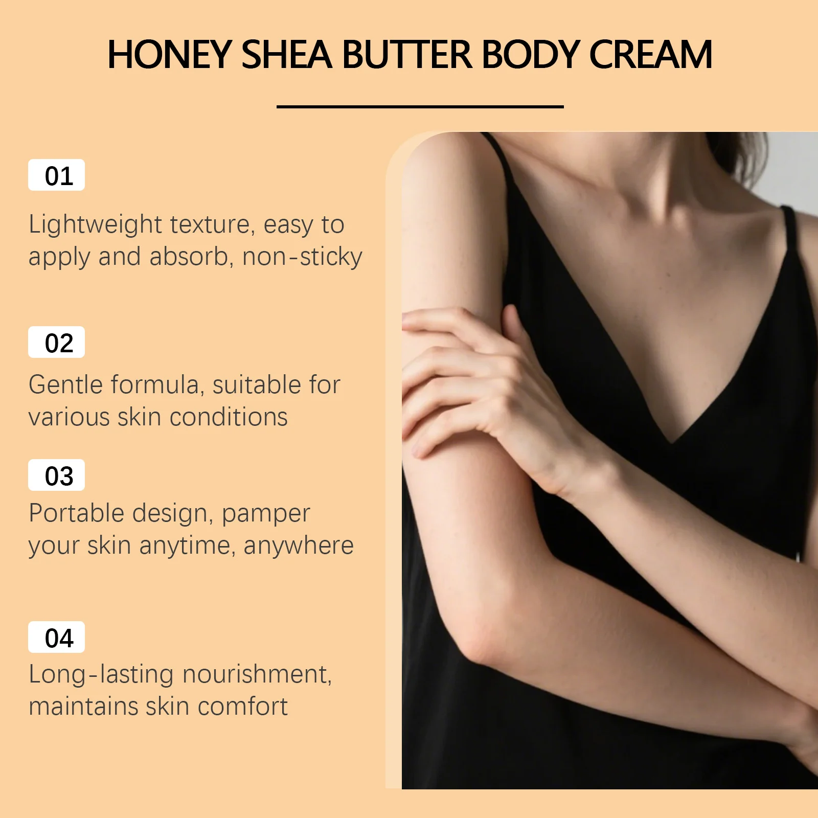 Shea Butter Body Cream Deep Moisturizing Lightweight Formula 120g 10 shea butter body cream 120g eelho der ut4v9thf desc 10