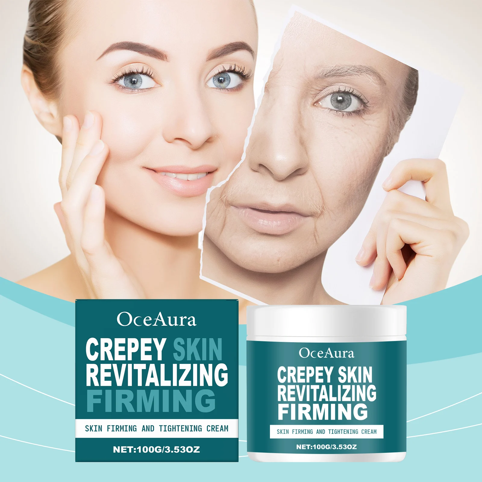 OceAura Skin Firming and Tightening Cream - Revitalizing Hydration for Crepey Skin 2 skin firming tightening cream cih tzauz8d6 desc 2