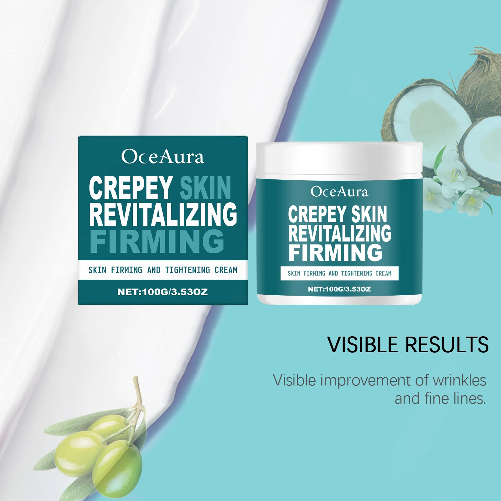 OceAura Skin Firming and Tightening Cream - Revitalizing Hydration for Crepey Skin 6 skin firming tightening cream cih tzauz8d6 desc 6
