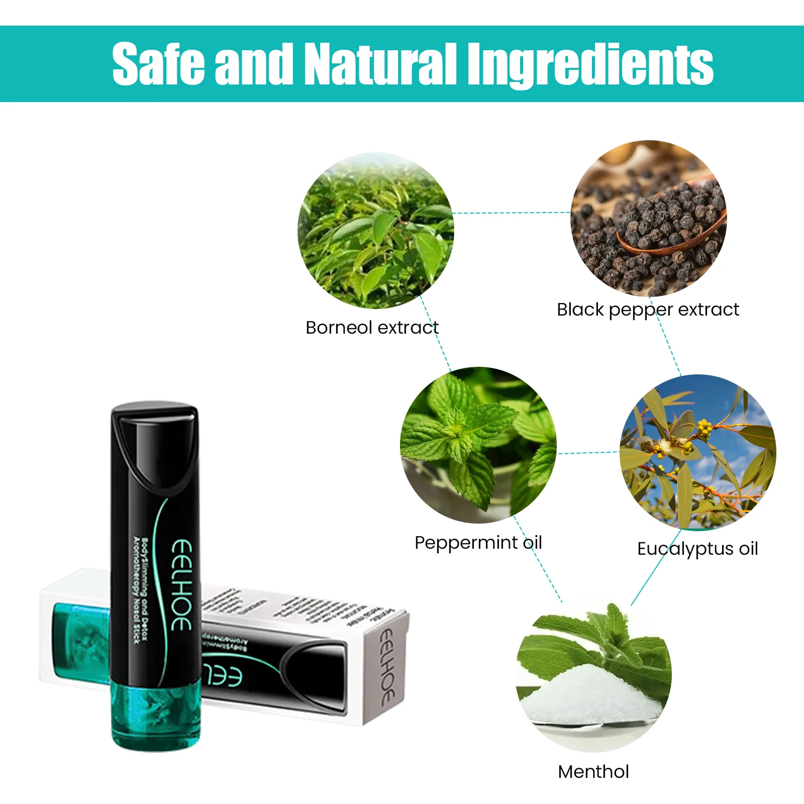 Slimming Aromatherapy Nasal Stick for Weight Management & Detox - 2.5g 1 slimming aromatherapy nasal stick 2 5g cih yzdr4dbn desc 1