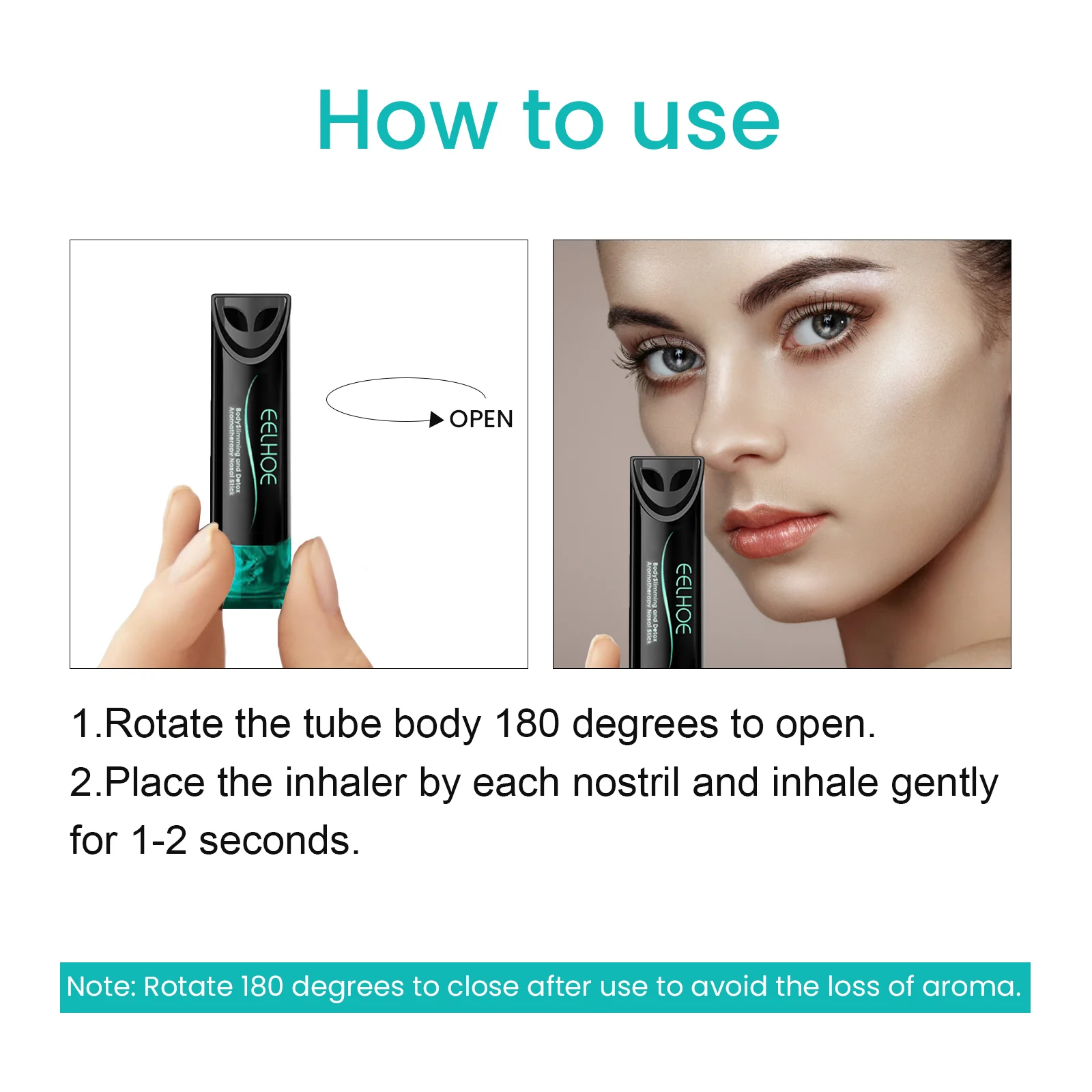 Slimming Aromatherapy Nasal Stick for Weight Management & Detox - 2.5g 2 slimming aromatherapy nasal stick 2 5g cih yzdr4dbn desc 2