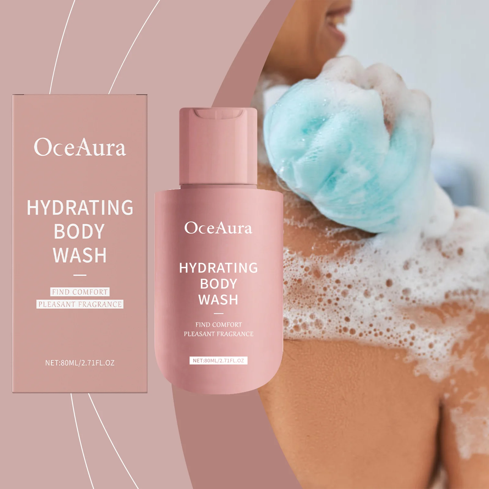 Soothing Body Wash 80ml with Niacinamide & Aloe for Sensitive Skin Hydration 2 soothing body wash 80ml niacinamide aloe sensitive skin cih jk4927f4 desc 2