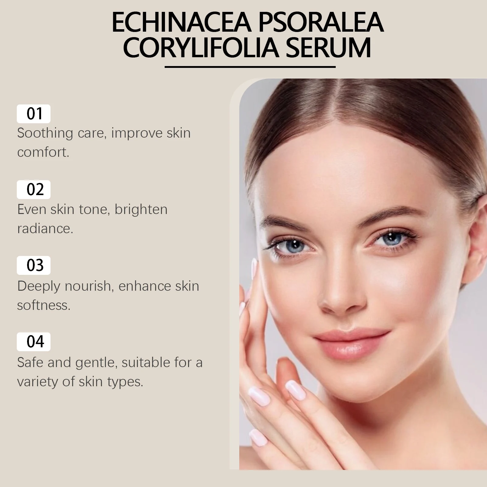 Soothing Facial Serum with Bilberry Extract & Arbutin 60ml for Brighter, Hydrated Skin 5 soothing facial serum bilberry arbutin 60ml cih 29txm4yy desc 5