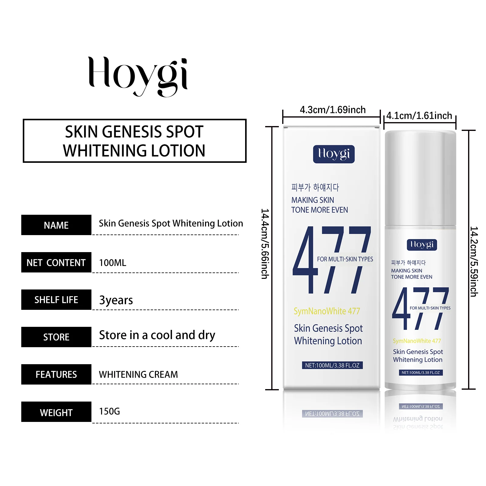 Spot Whitening Lotion 100ml Moisturizing Brightening Cream for Even Skin Tone and Hydration 1 spot whitening lotion 100ml moisturizing brightening cream cih bawuq5ma desc 1