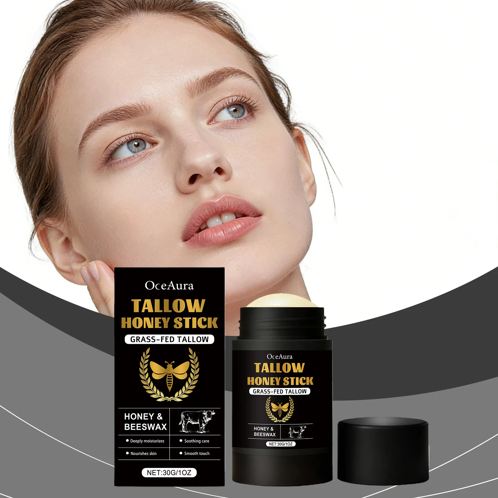 Tallow Honey Balm 30g for Deep Moisturizing and Nourishing Face & Body Skincare 2 tallow honey balm 30g der u5vw7nrm desc 2