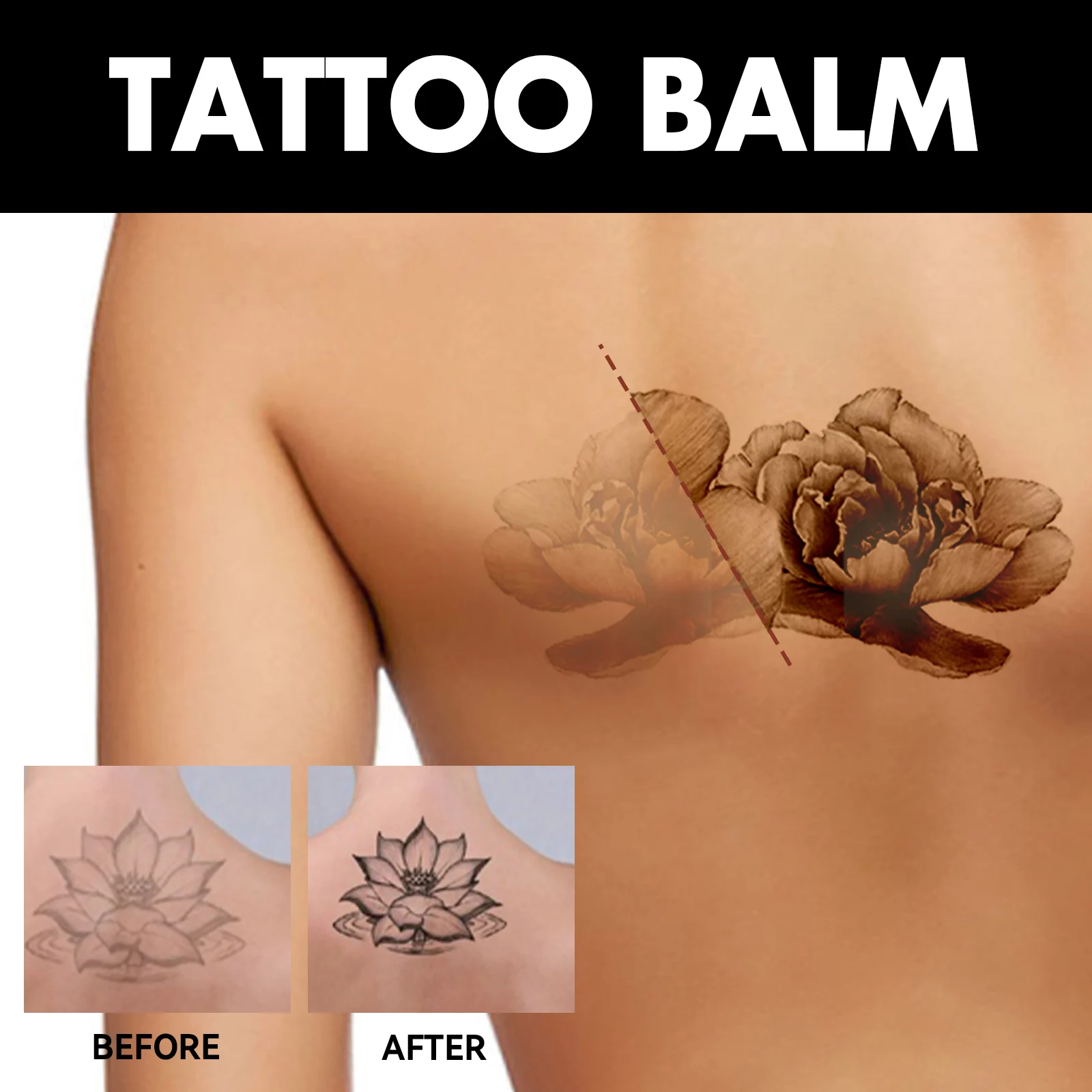 Tattoo Brightening Balm Tattoo Aftercare Cream for Color Enhancement & Skin Repair 40g 7 tattoo brightening balm aftercare cream 40g cih tnf7fs2j desc 7