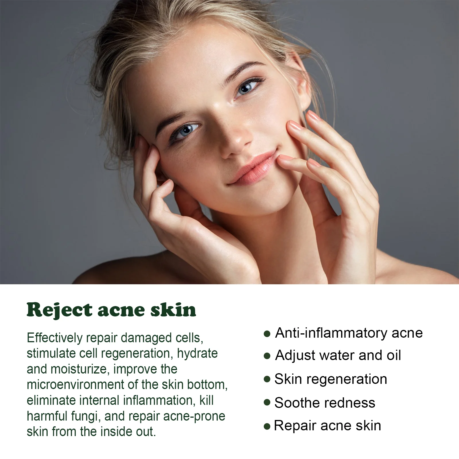 Tea Tree Acne Removal Serum 30ml Anti-Inflammatory Repair Blemish & Scar Treatment 6 tea tree acne removal serum 30ml cih 7g8thuju desc 6