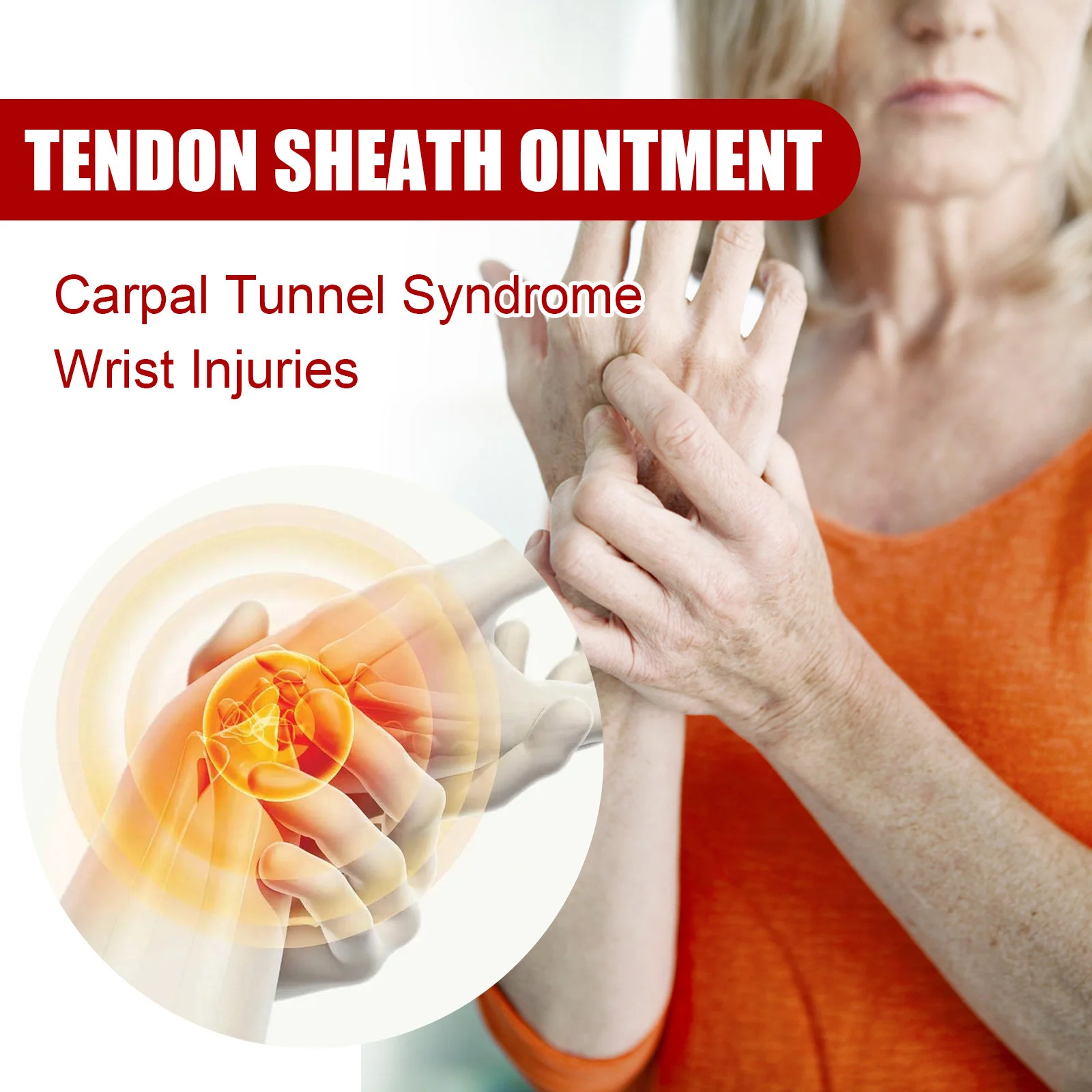 Tendon Sheath Pain Relief Ointment for Wrist Joint Pain, Muscle Soreness & Inflammation 20g 6 tendon sheath pain relief ointment 20g cih ghjksv76 desc 6