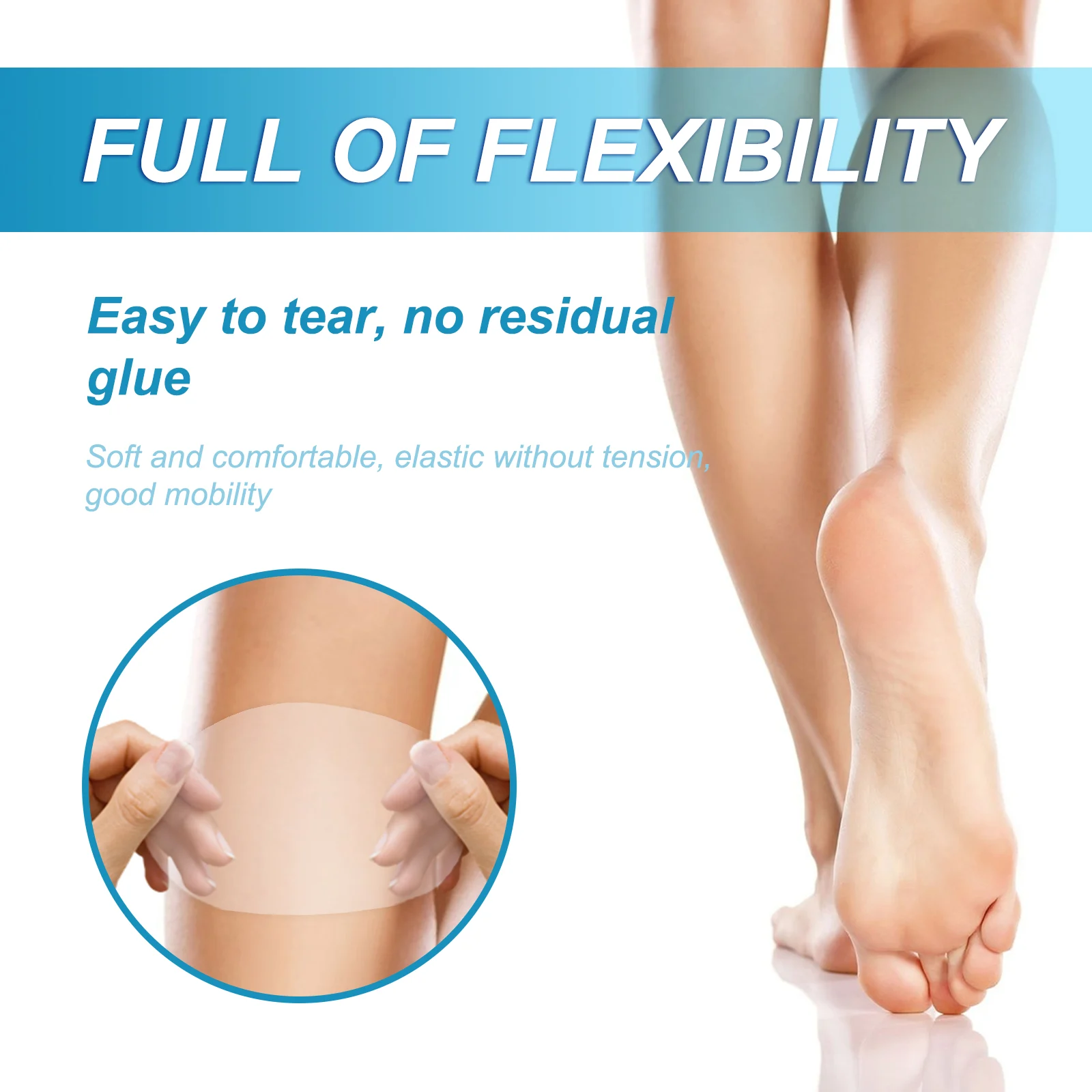 Thigh Chafing Pads Invisible High-Elastic Waterproof Anti-Friction Patches for Inner Thighs, Calf & Underarm 8 thigh chafing pads invisible high elastic waterproof anti friction patches cih 7j6qezza desc 8