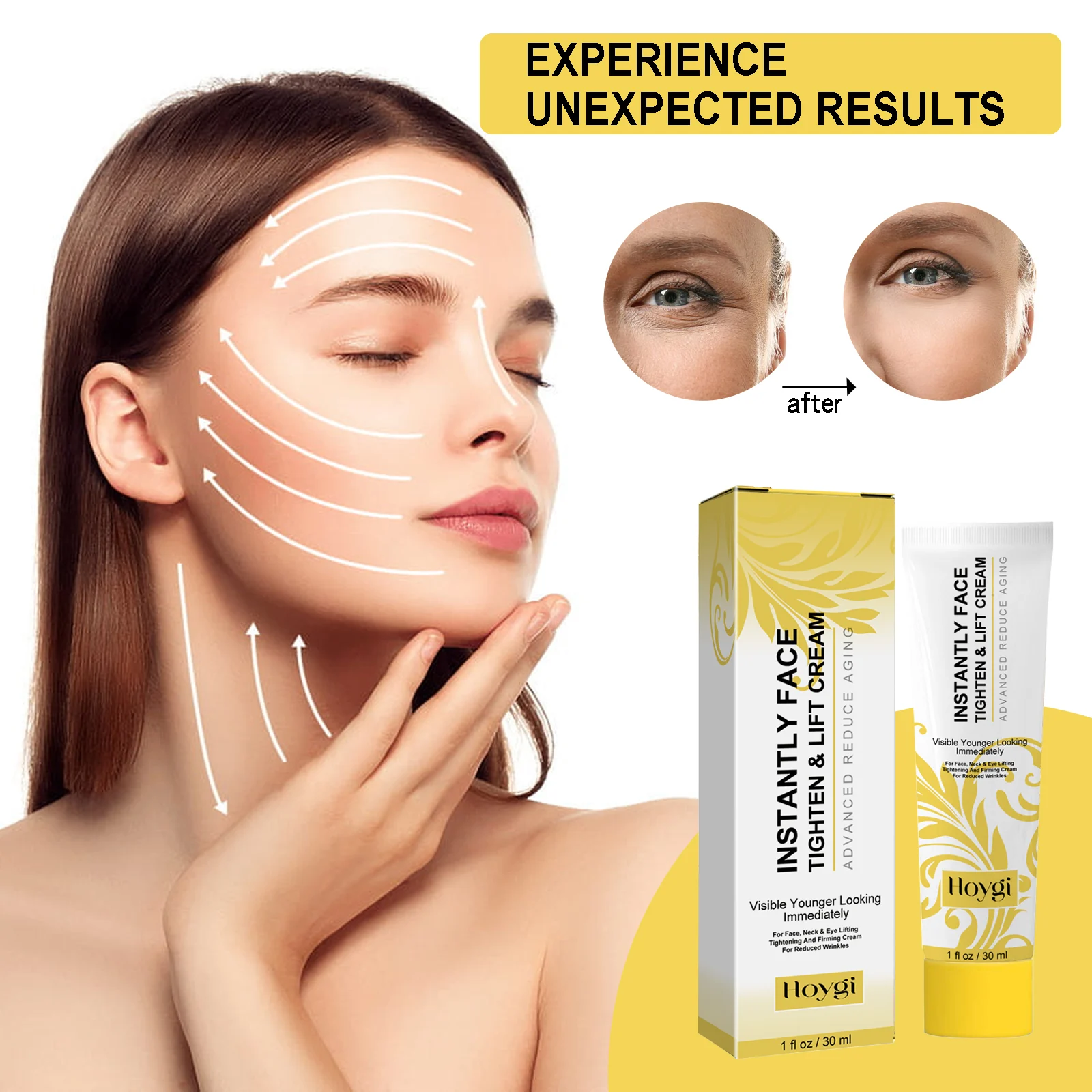 Hoygi Tighten & Lift Cream - Anti-Aging Face Cream for Wrinkles, Firming, Moisturizing 9 tighten lift face cream cih wrt9wg4r desc 9