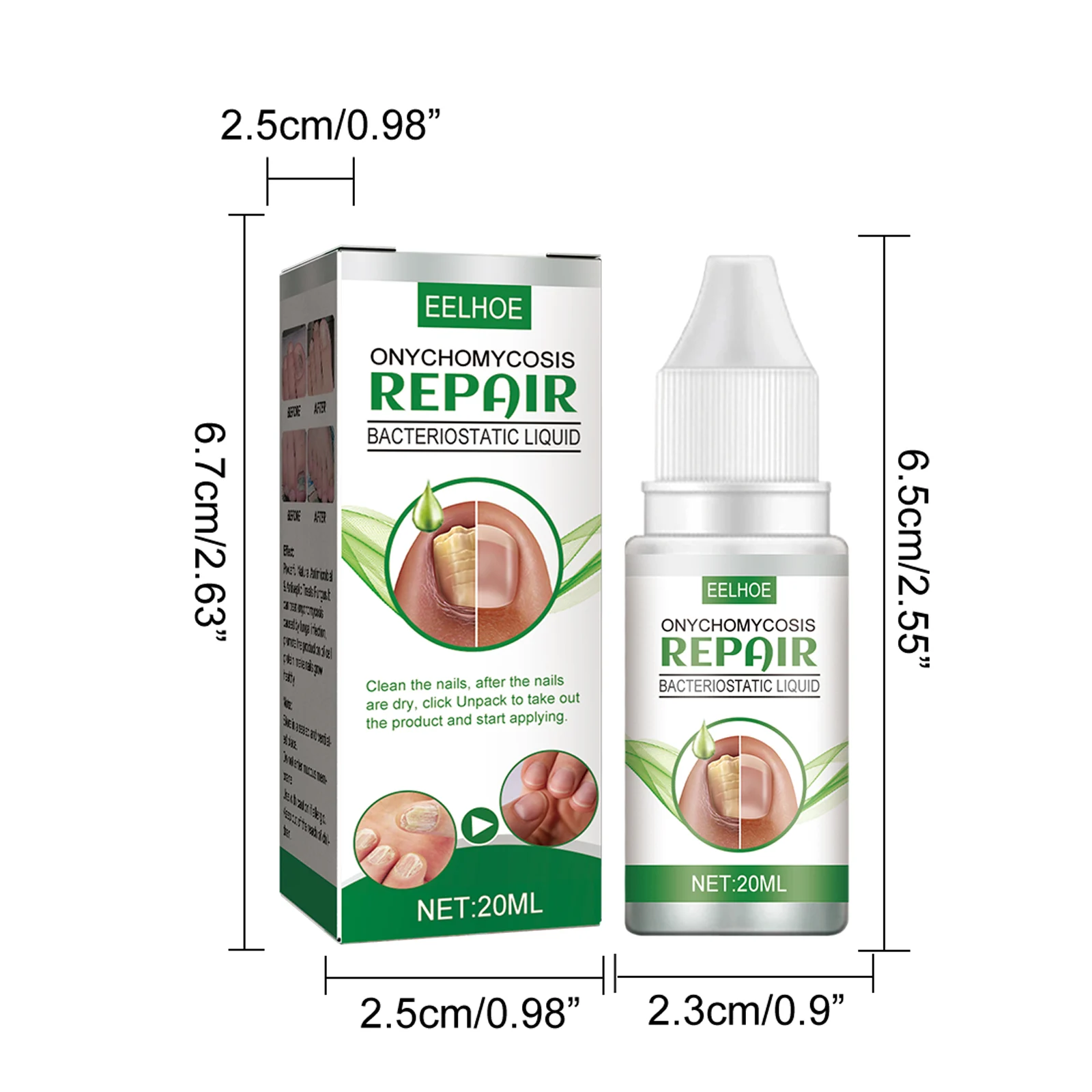 Toenail Fungus Repair Solution for Thickened, Discolored, and Peeling Nails 1 toenail fungus repair solution 20ml cih 9gwzqqy5 desc 1