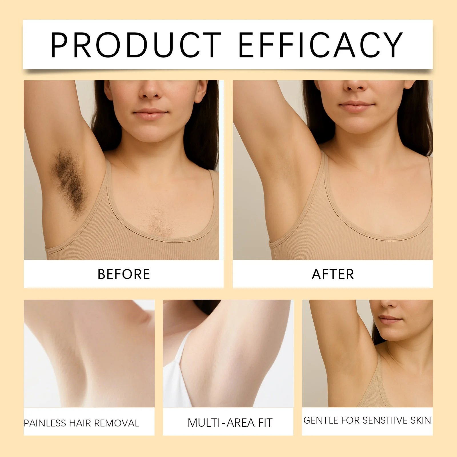 Turmeric Hair Removal Cream 100g Gentle Painless Body Depilatory for Sensitive Skin & Bikini Area 9 turmeric hair removal cream 100g der 4897p9qw desc 9