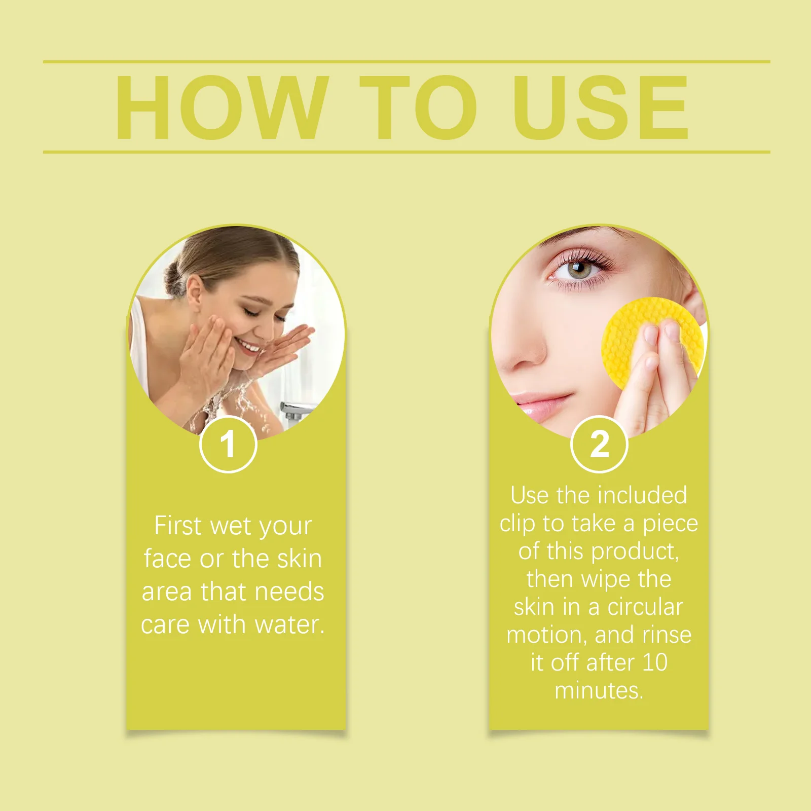 Hoygi Turmeric & Kojic Acid Cleansing Pads - Gentle Exfoliating Pore Deep Clean for All Skin Types 4 turmeric kojic acid cleansing pads cih apd4d5ad desc 4