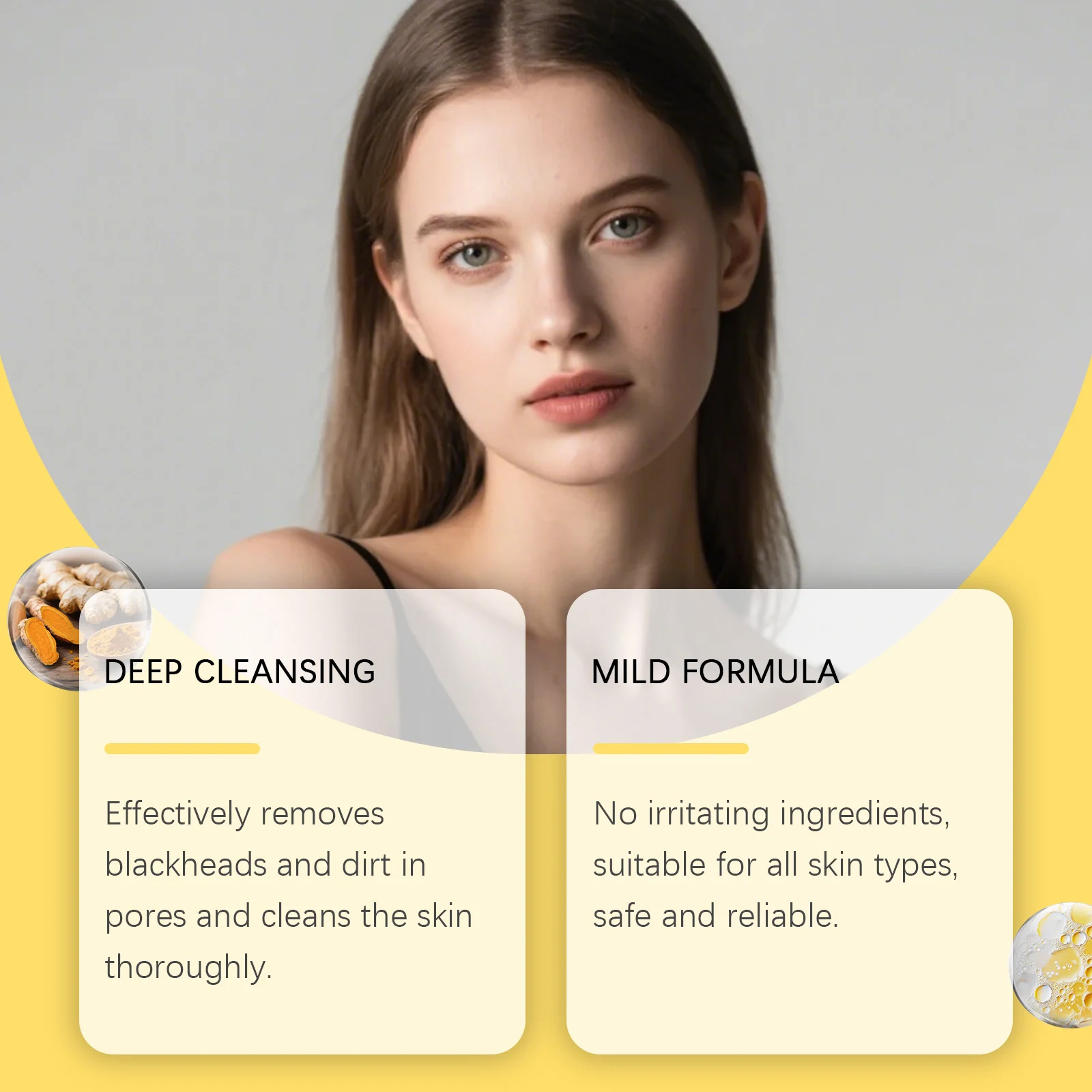 Turmeric Peel Off Mask Deep Cleansing Pores Blackhead Remover with Vitamin C 120g 8 turmeric peel off mask deep cleansing pores blackhead remover 120g cih ydvm4mze desc 8