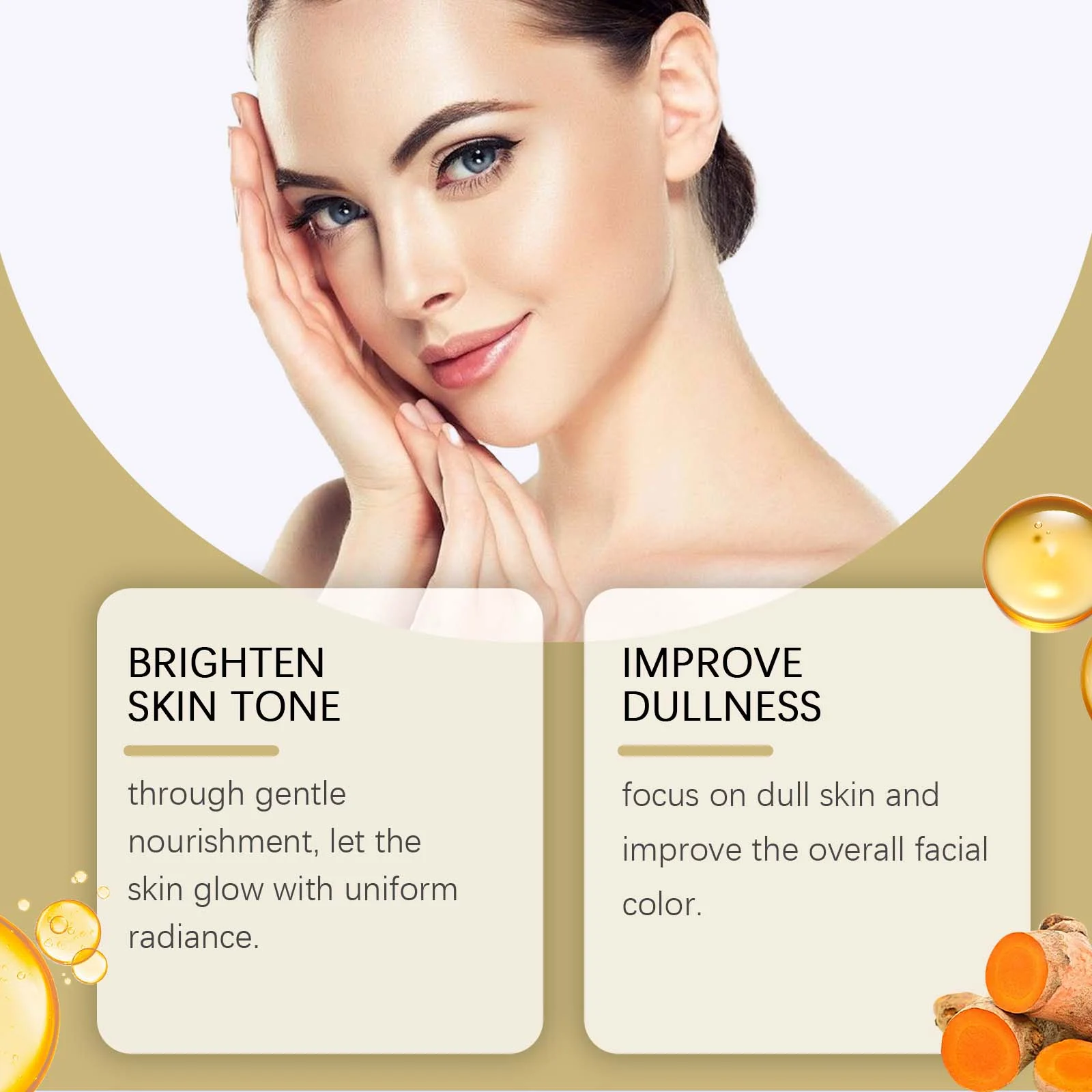 Turmeric Serum 30ml Hydrating Face Brightening Essence with Vitamin E 6 turmeric serum 30ml hydrating brightening essence cih zv8zucyu desc 6