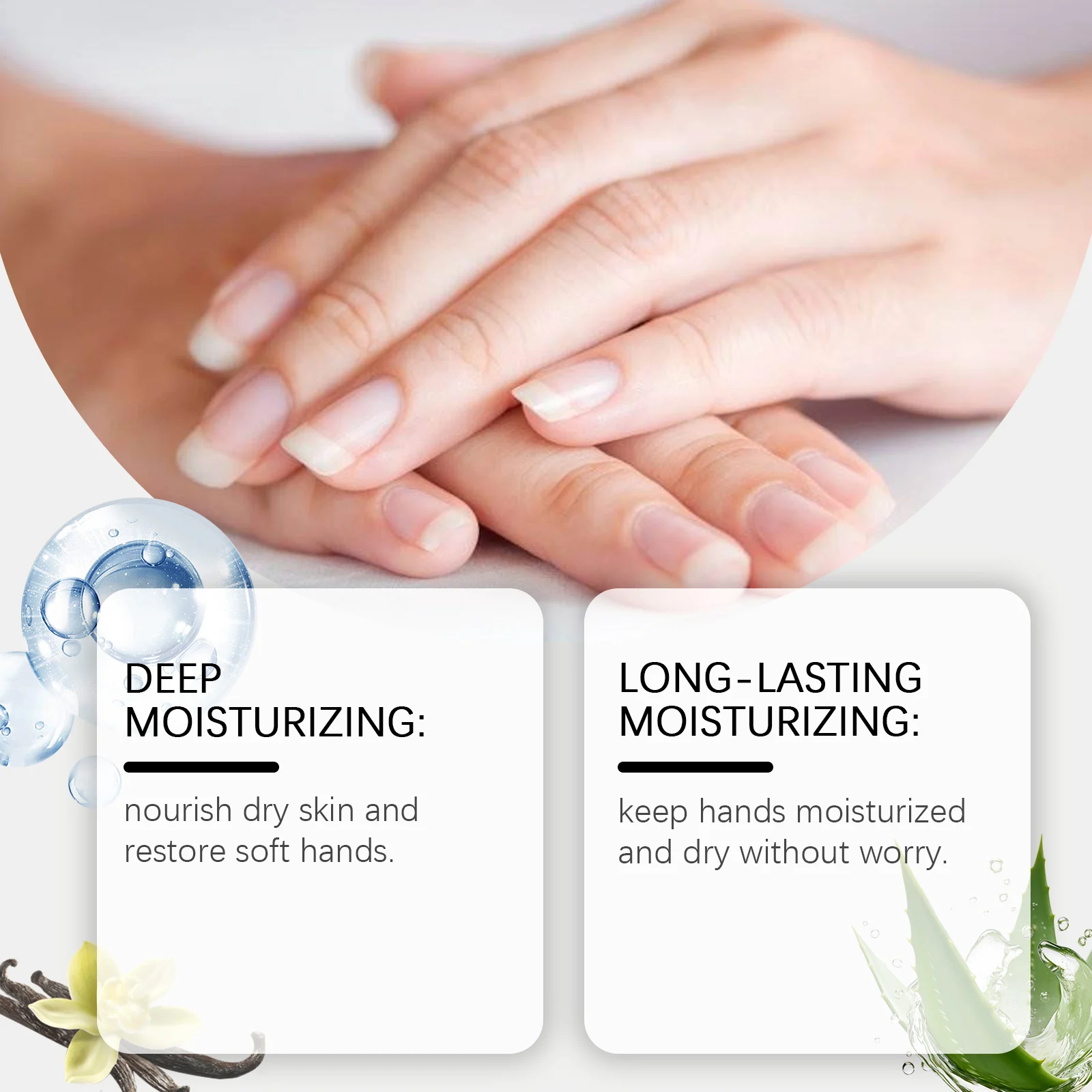Vanilla Hand Cream 80g for Daily Moisturizing & Dryness Relief 9 vanilla hand cream 80g cih hrqfaw88 desc 9