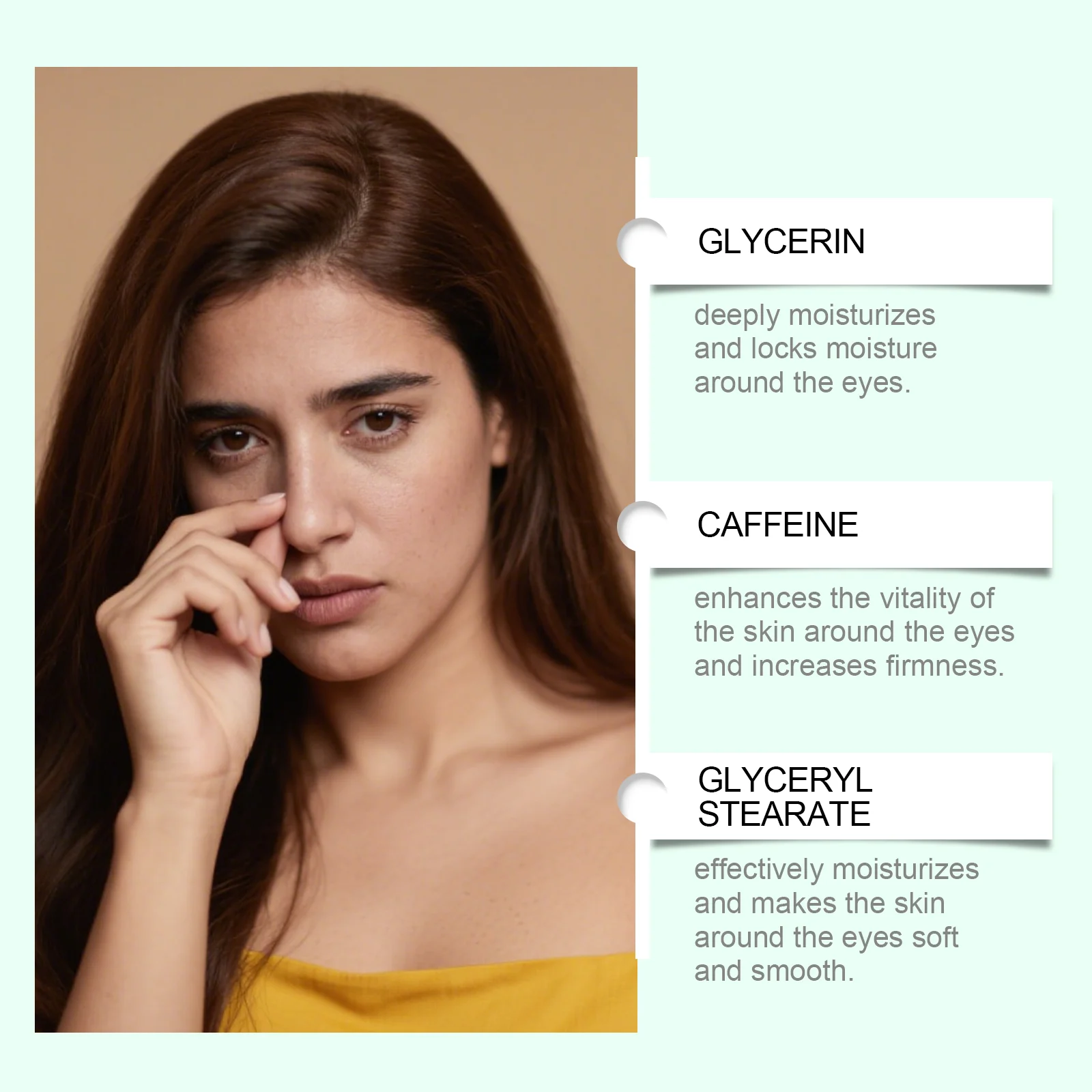 360 Roller Eye Serum with Caffeine Hydrating Eye Cream 15ml for Fine Lines & Dark Circles 8 viareline 360 roller eye serum caffeine hydrating eye cream 15ml der a57jtwm3 desc 8