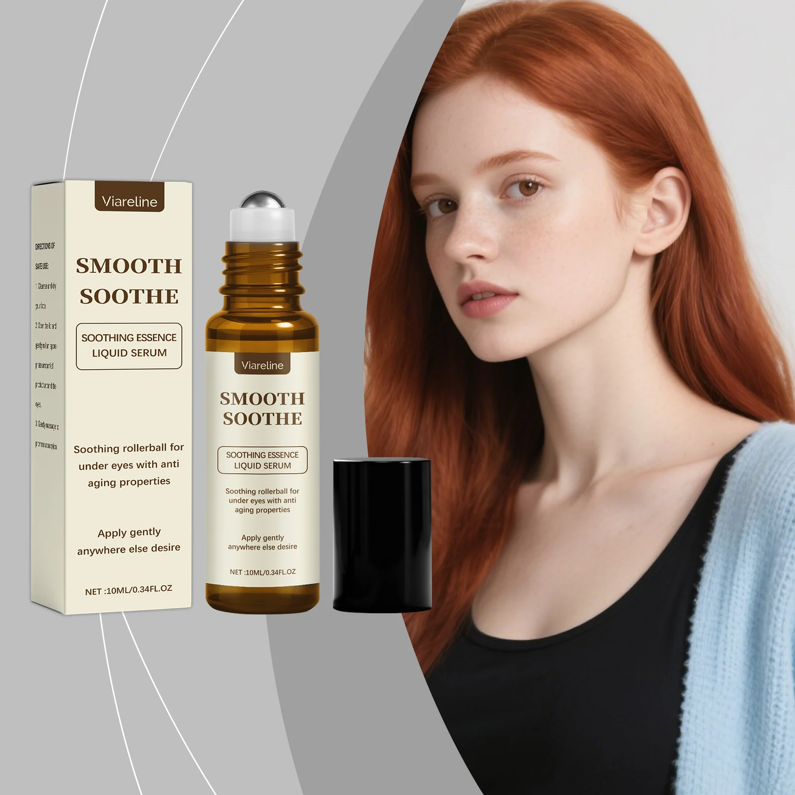 Viareline Eye Serum 10ml with Rollerball for Hydration & Anti-Aging 2 viareline eye serum rollerball 10ml der p4vydkn4 desc 2